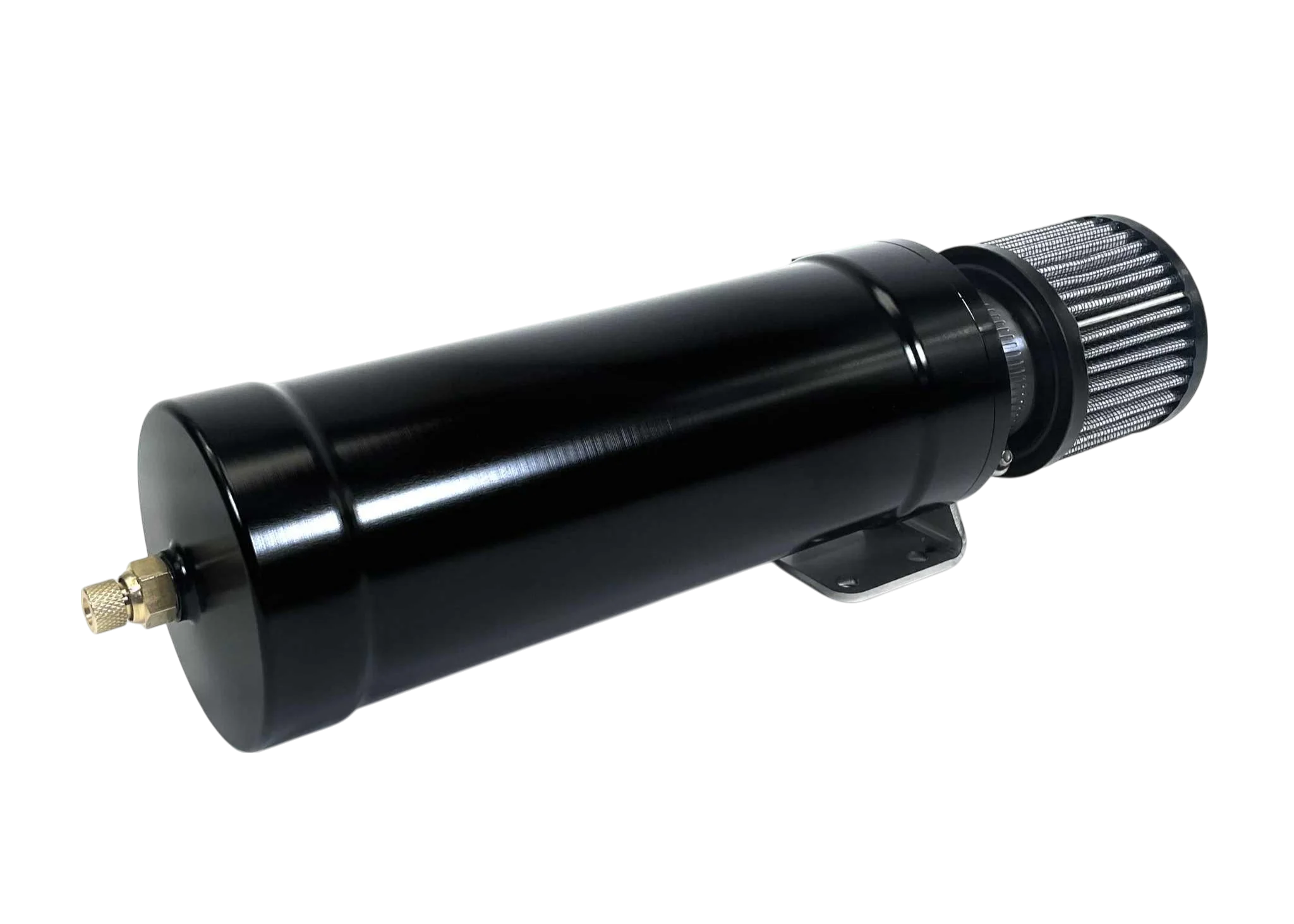 Billet 1 Quart XL Top Loader Billet Internally Baffled Oil Catch Can (Dual 10AN Port) - Image 5