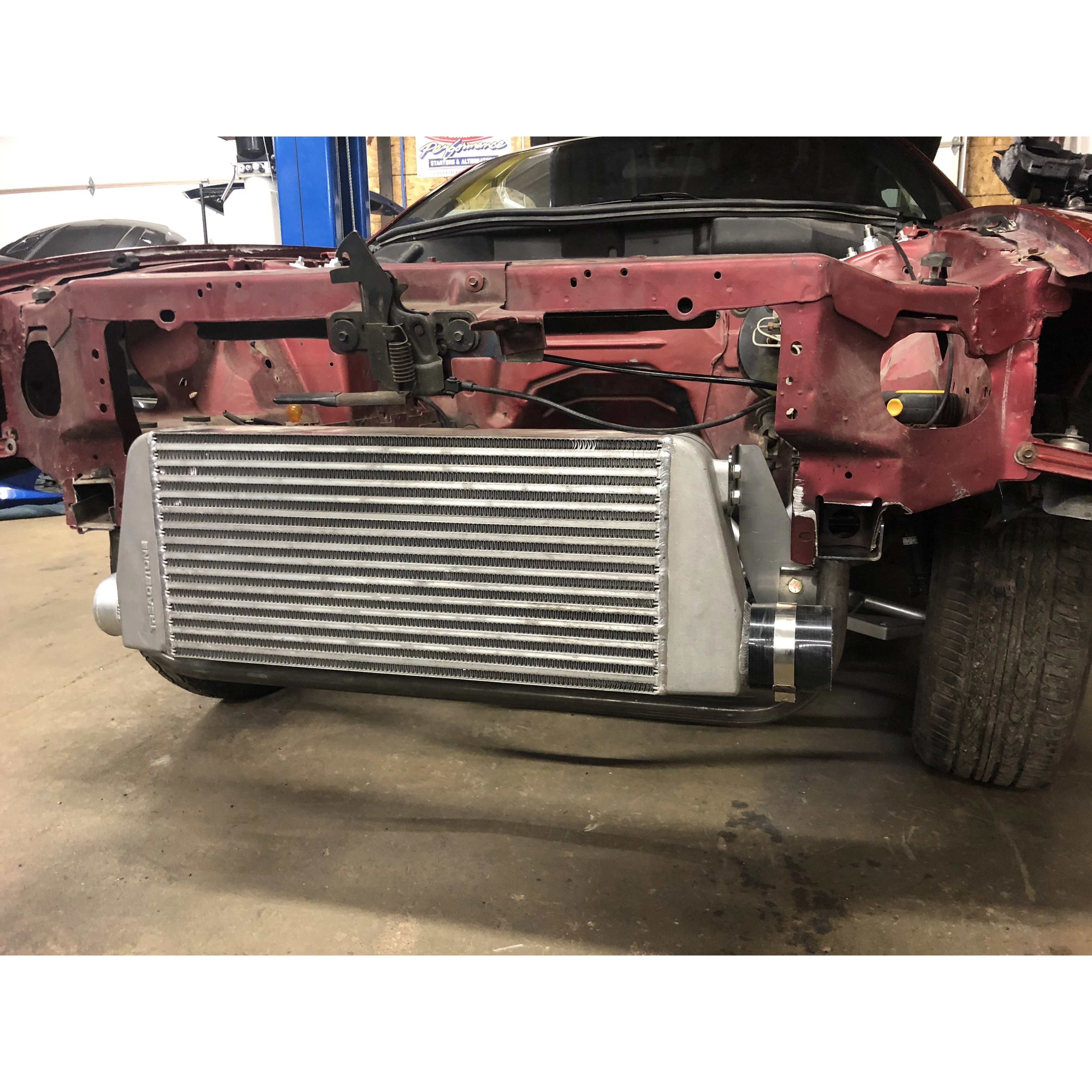 1994-04 Mustang SN95 Edge Lower Radiator Support and Intercooler Mounting System (Bolt In/Weld In) - Image 11
