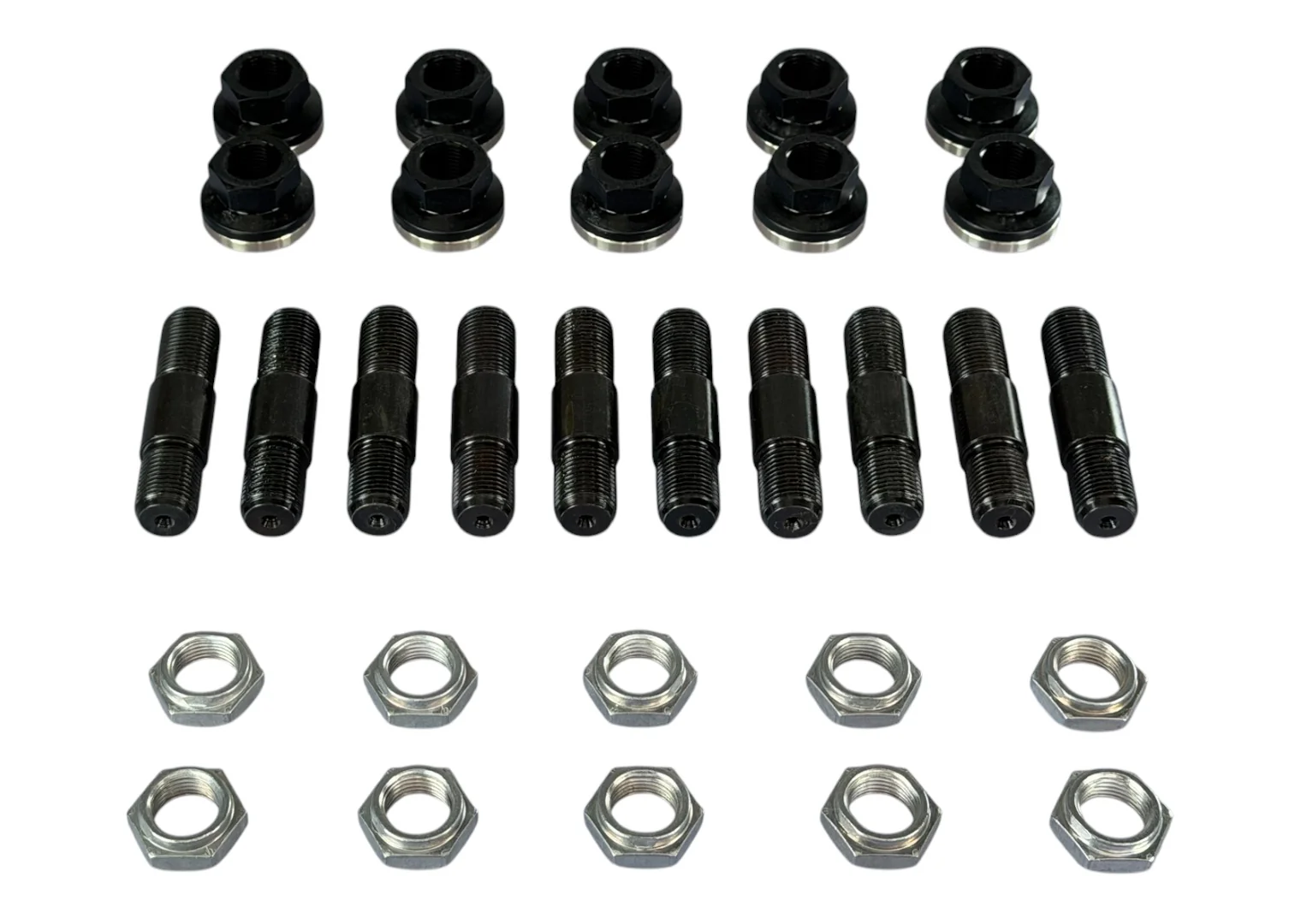 5/8" Steel Wheel Stud Kit w/ Aluminum Lugnuts (.875" shoulder) 51540a