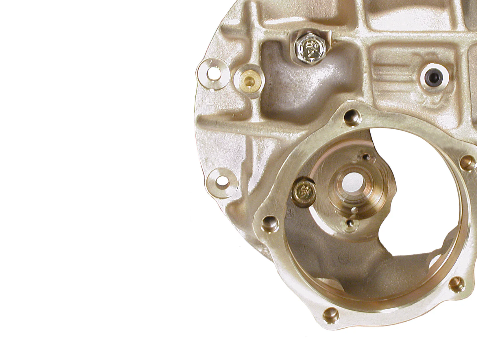 9" Ford Aluminum Thru Bolt Case 3.250" Bearing w/ Aluminum Caps (Black Cerakote) - Image 4