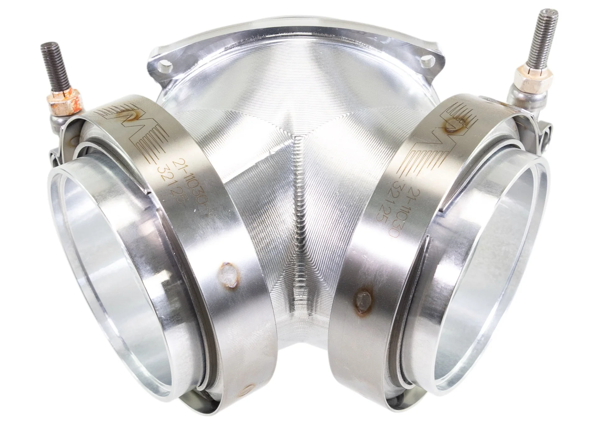 Attachment Only: Billet Y w/ 3" V-Bands for ICON 102mm - 10-14008