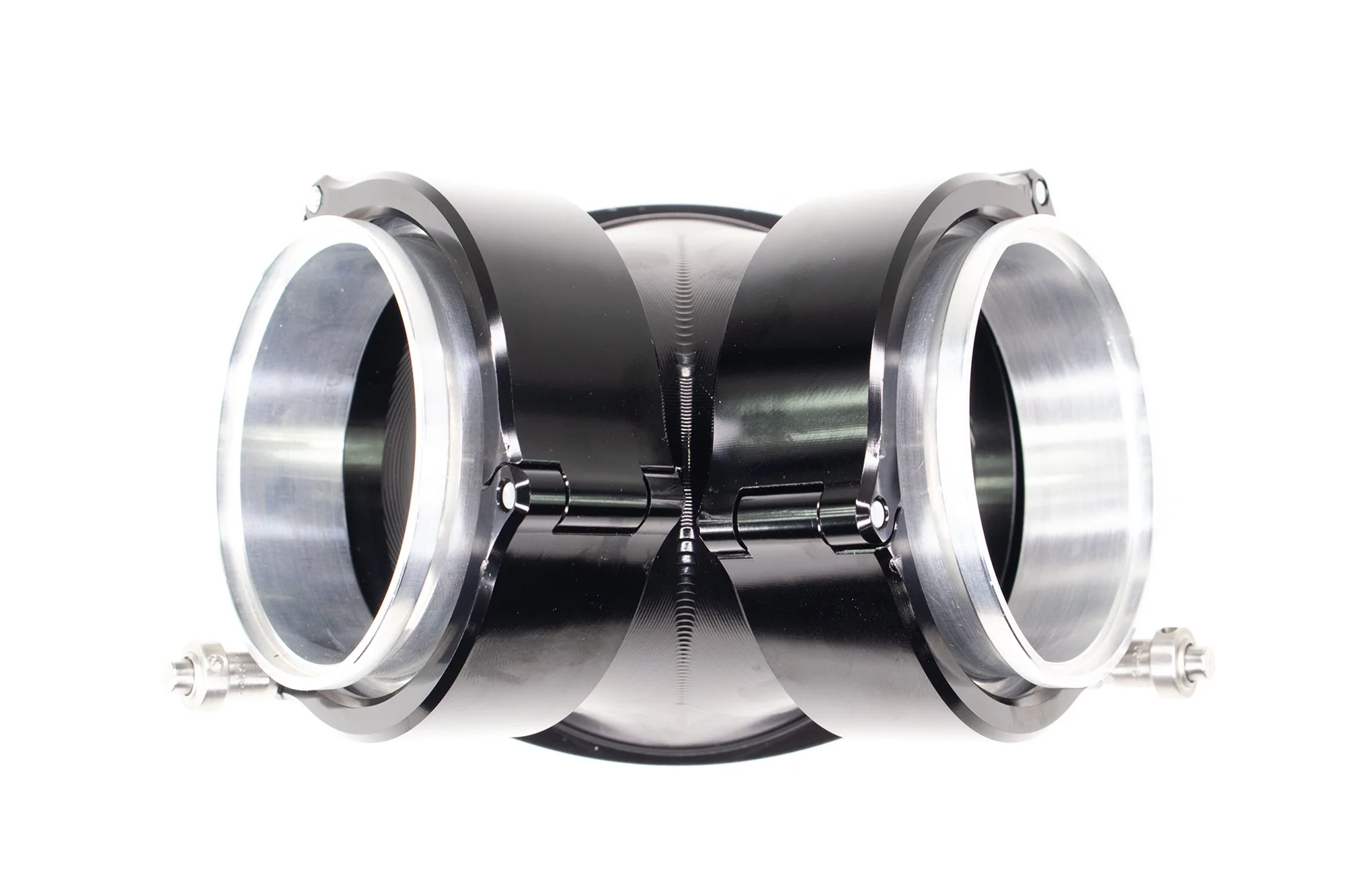 Attachment Only: Billet 'Y' Connection w/ 3" Quick Seals for ICON 102mm - BLACK 10-14016BLK - Image 3
