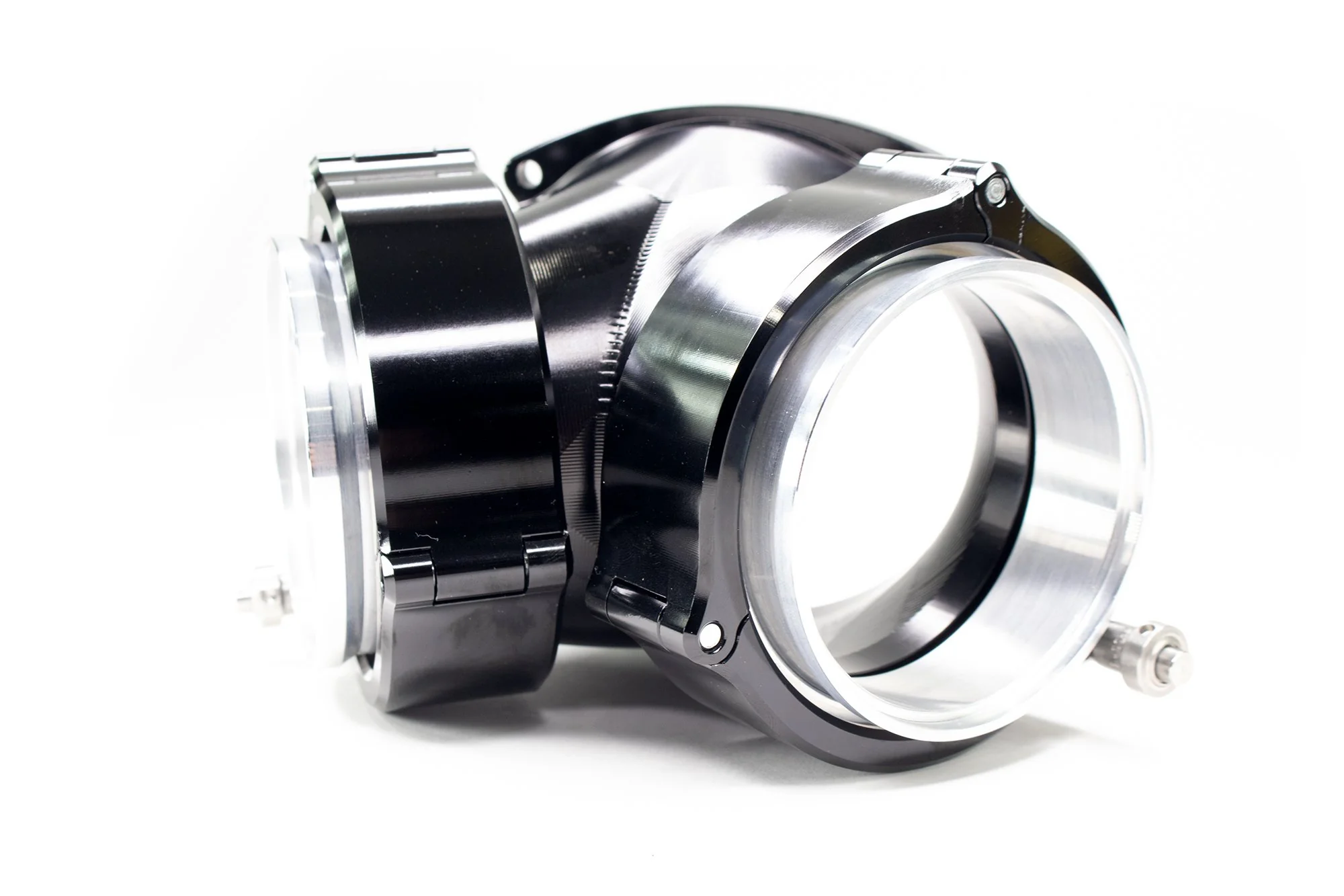 Attachment Only: Billet 'Y' Connection w/ 3" Quick Seals for ICON 102mm - BLACK 10-14016BLK - Image 4