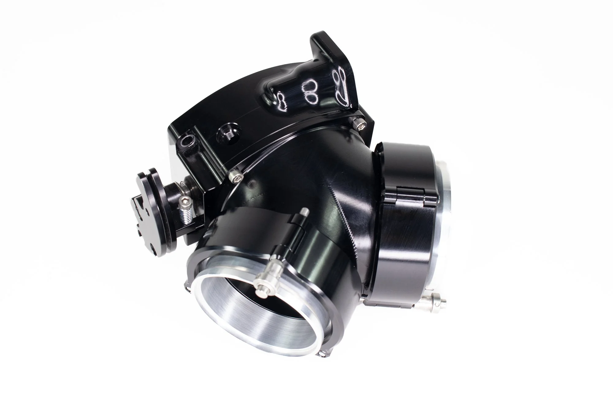 Attachment Only: Billet 'Y' Connection w/ 3" Quick Seals for ICON 102mm - BLACK 10-14016BLK - Image 5