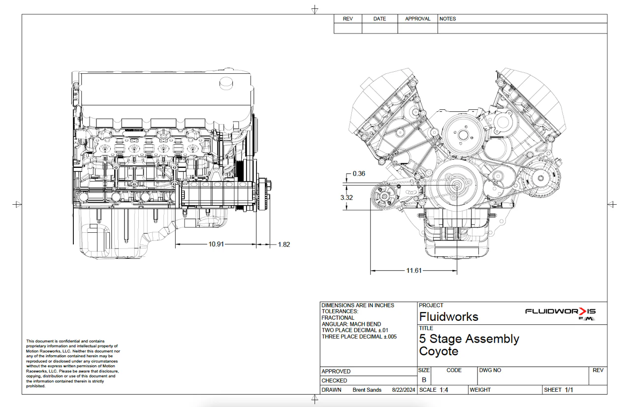 Coyote 5 Stage Dry Sump Oil Pump Kit - Image 3