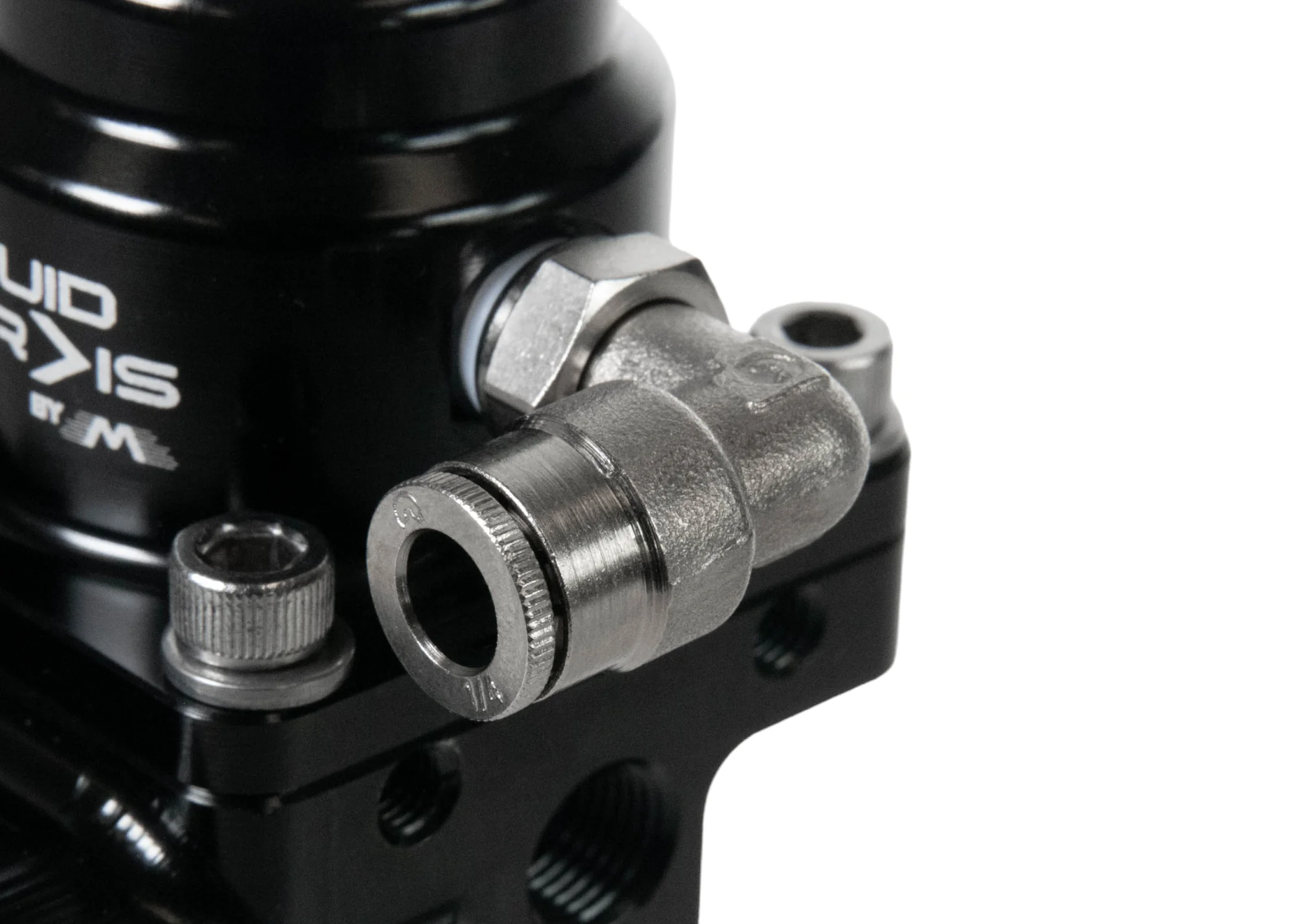 Fluidworks 1-6 gpm Fuel Pressure Regulator 35-70 psi Front Loader Fittings - Image 2
