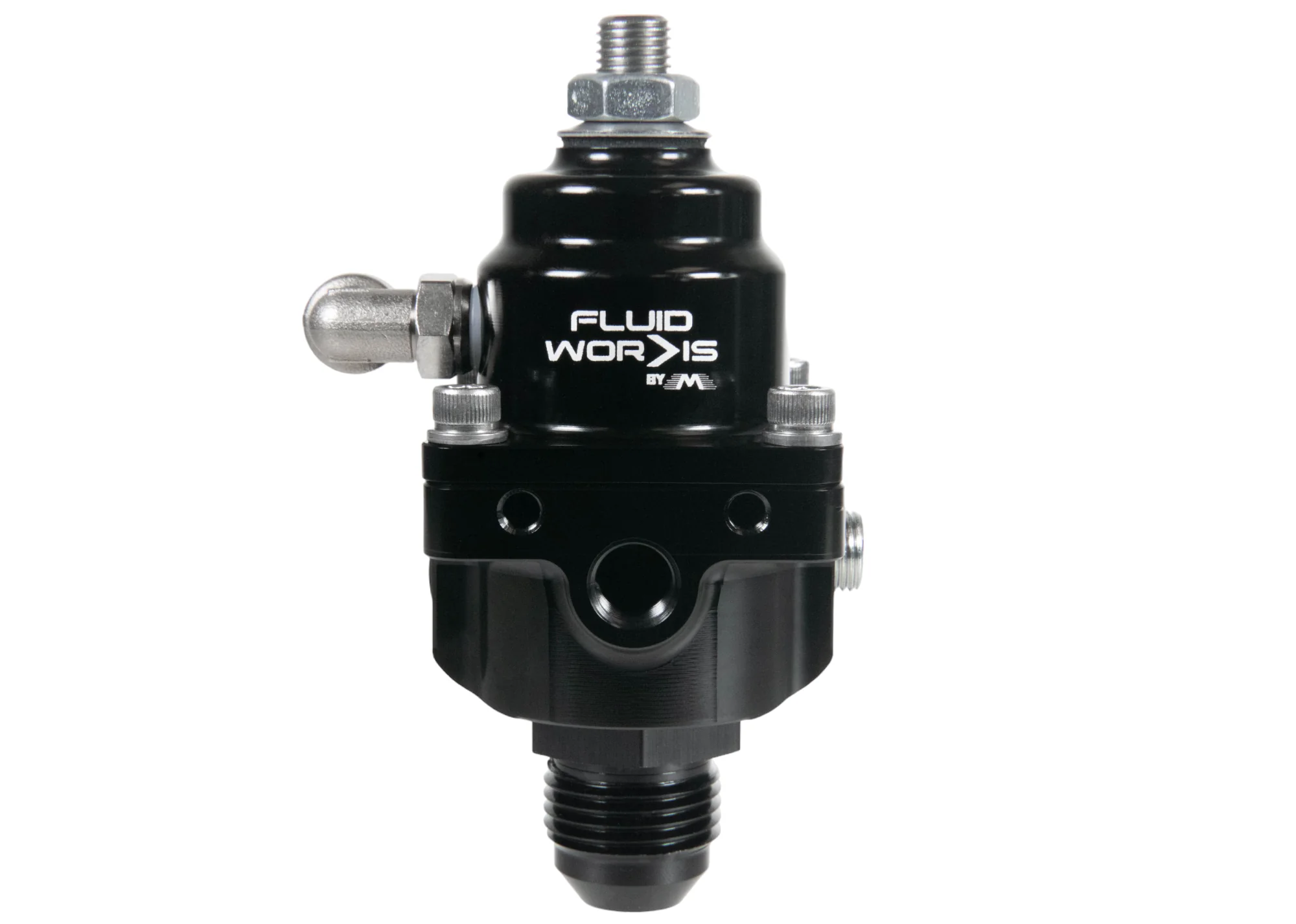 Fluidworks 1-6 gpm Fuel Pressure Regulator 35-70 psi Front Loader Fittings - Image 6