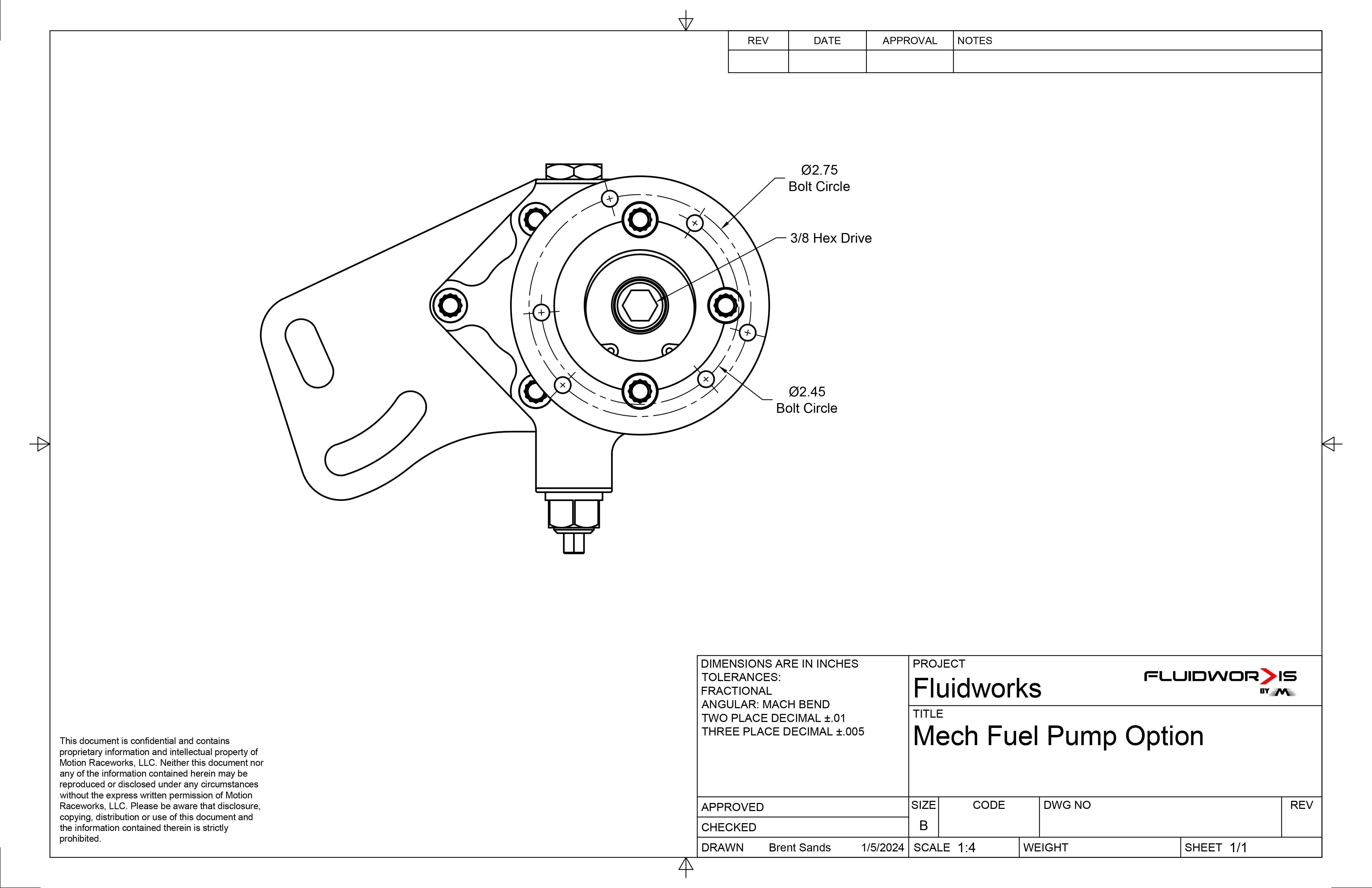 Fluidworks 4 Stage Belt Drive Racing Dry Sump Oil Pump 5-400 - Image 9