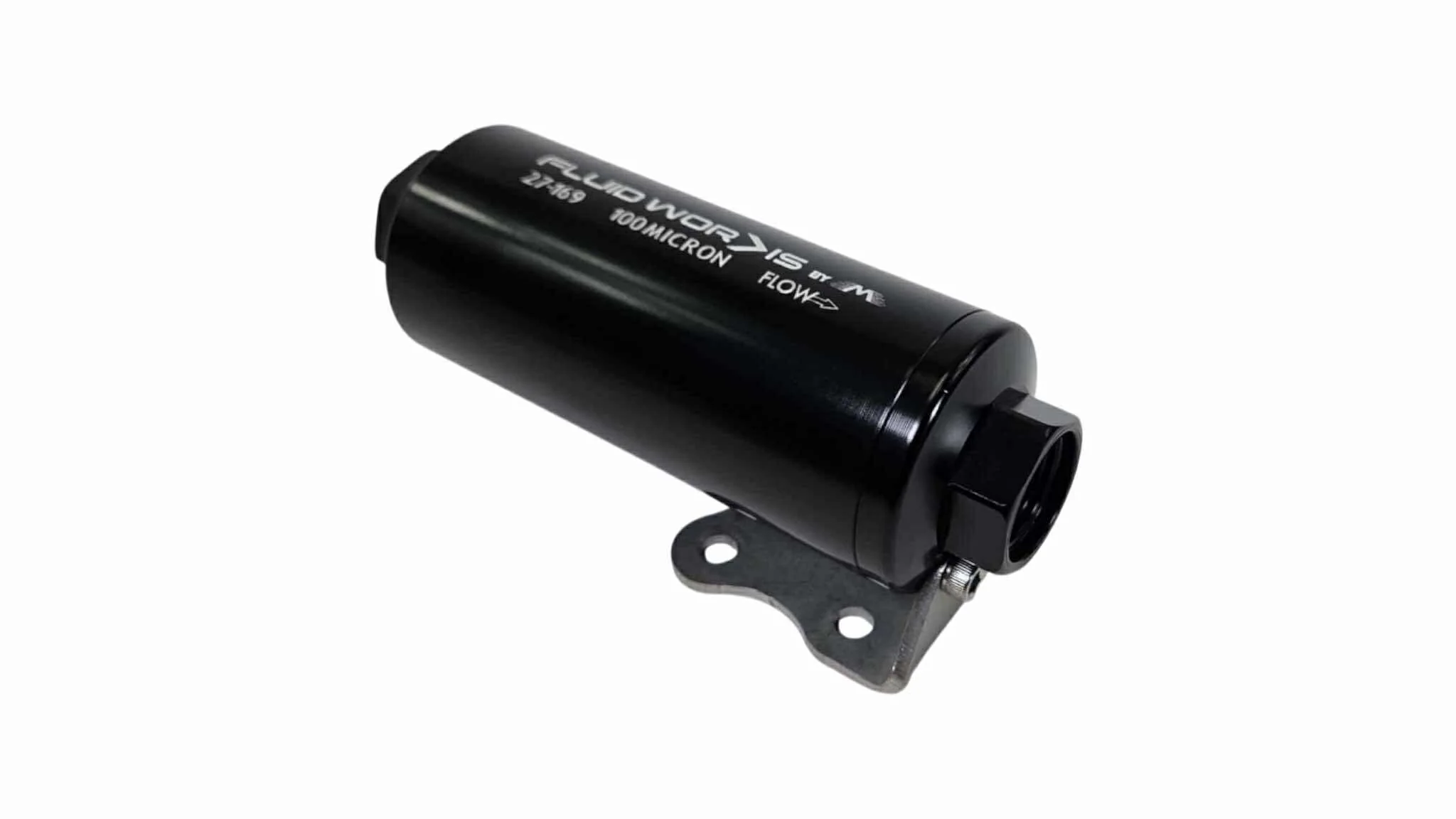 Fluidworks 6GPM Compact 10ORB Pre Fuel Filter w/ Mount (100 Micron) - Image 6