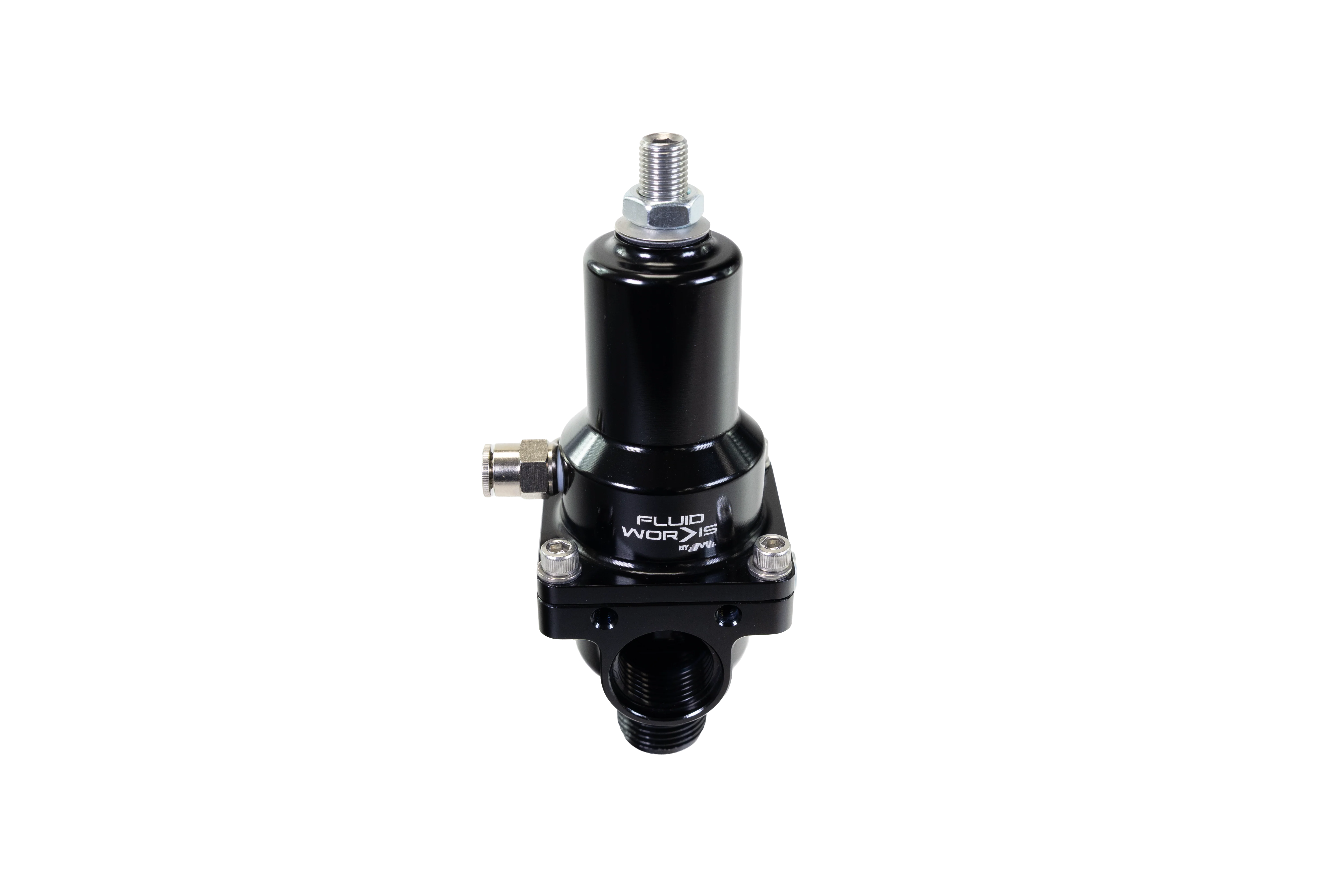 Fluidworks 7-20 GPM Fuel Pressure Regulator 180 Degree - Image 3