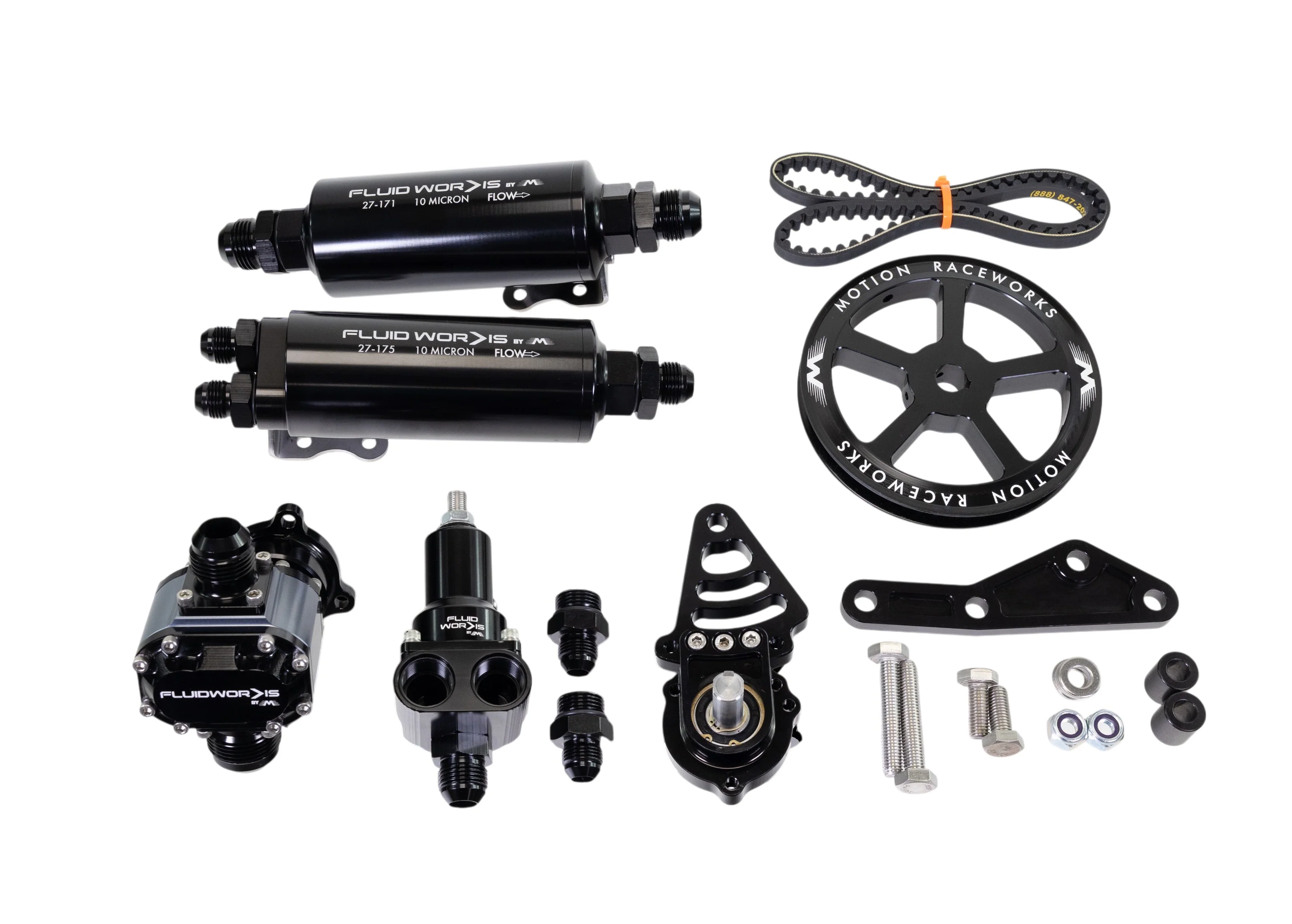 Fluidworks LS Fbody Spacing / Driver Side Mechanical Fuel System Kit w/ 6, 9, or 12gpm pump - Image 2
