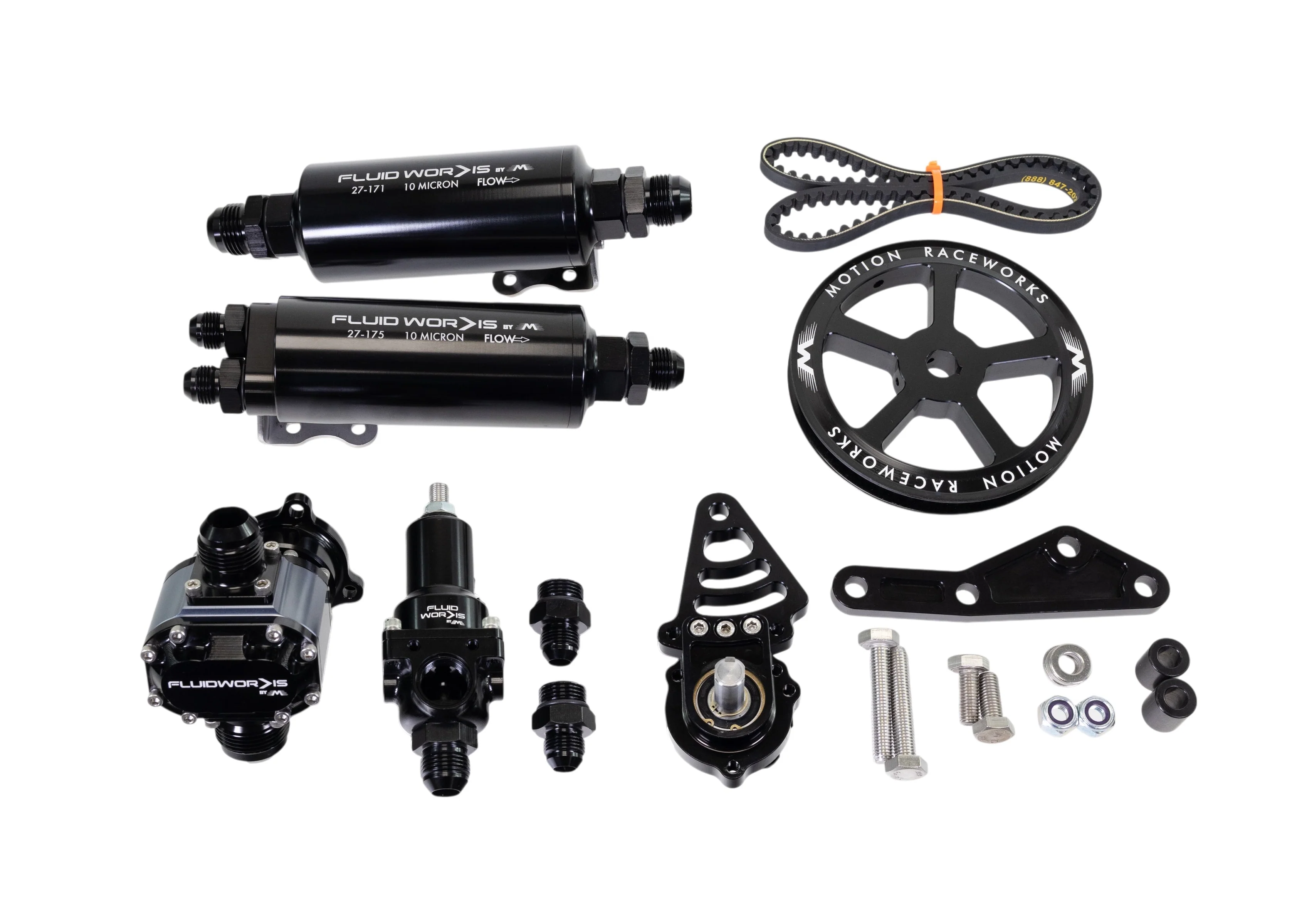 Fluidworks LS Fbody Spacing / Driver Side Mechanical Fuel System Kit w/ 6, 9, or 12gpm pump - Image 3