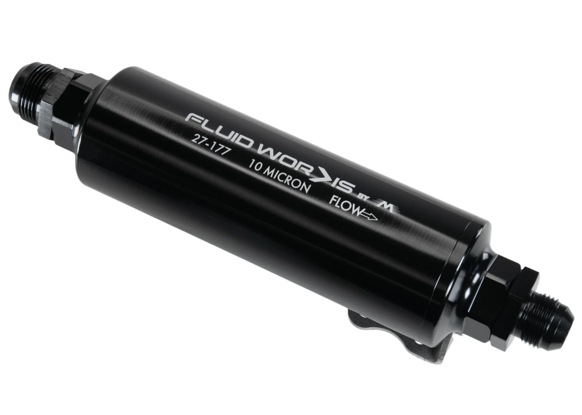 Fluidworks 32GPM Post Fuel Filter w/ Mount (10 Micron) - Image 2