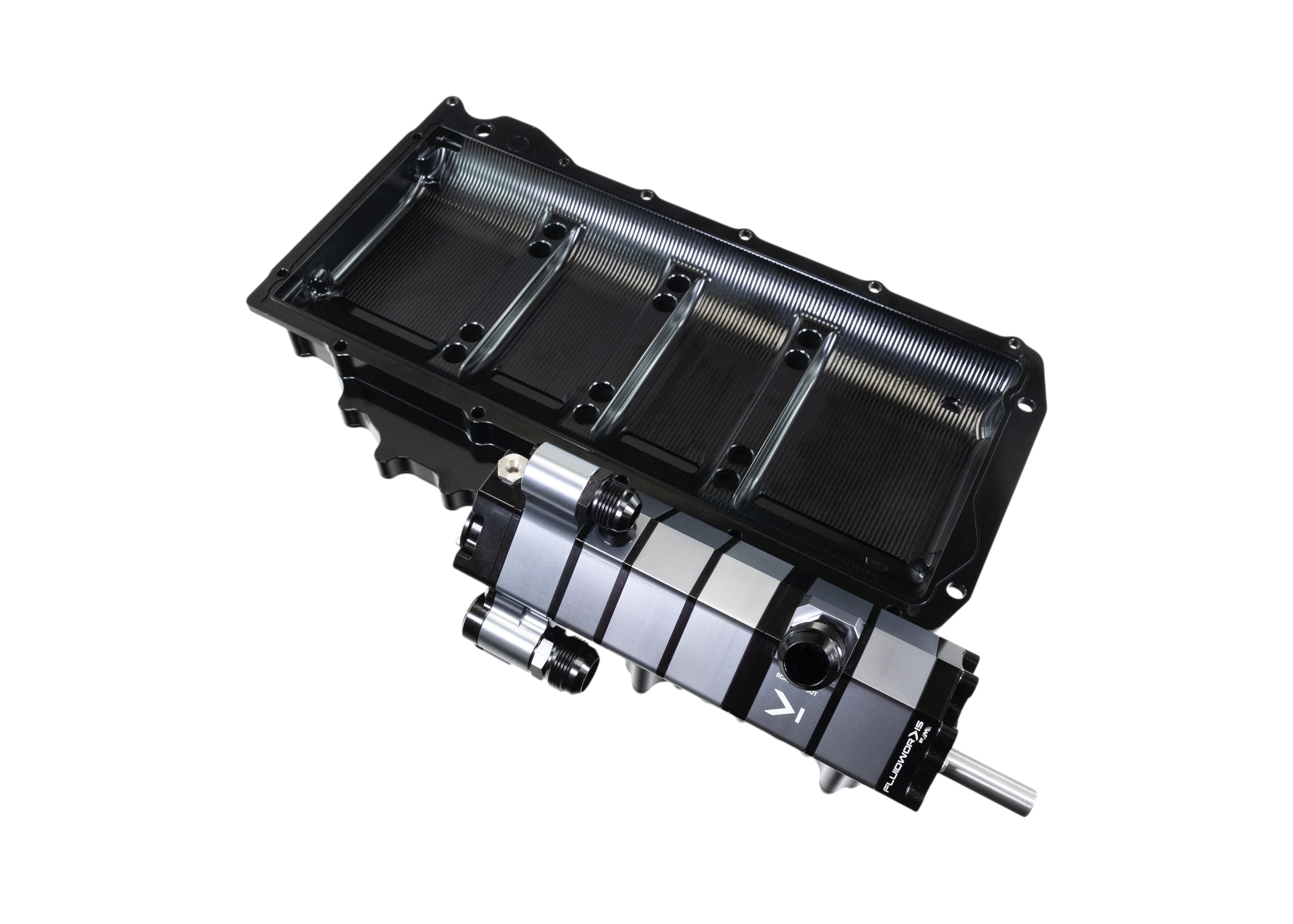 LS 6 Stage Billet Dry Sump Pan / Pump Combo - Image 7