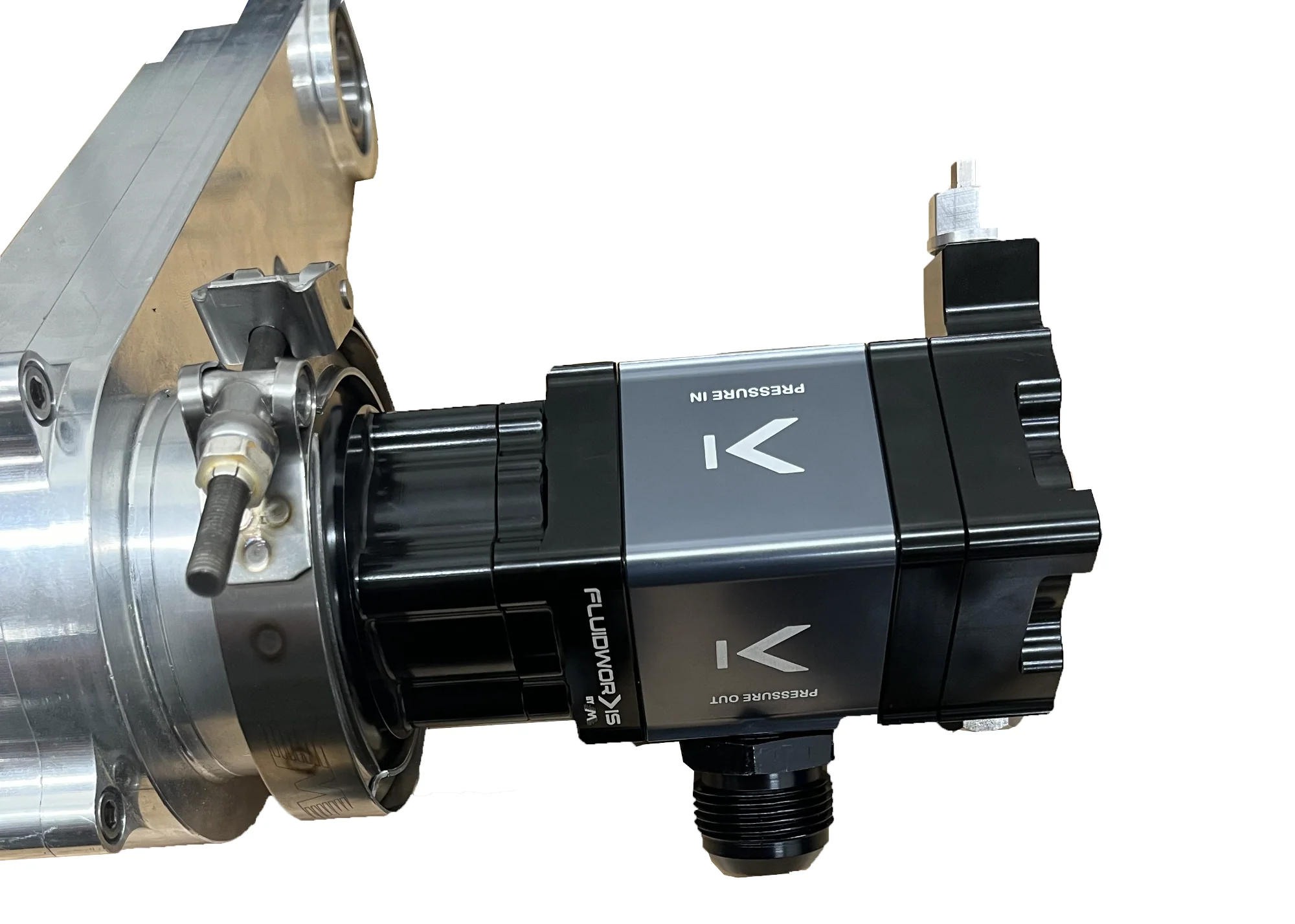 Fluidworks Procharger Mount Single Stage Belt Drive Racing Oil Pump - Image 2