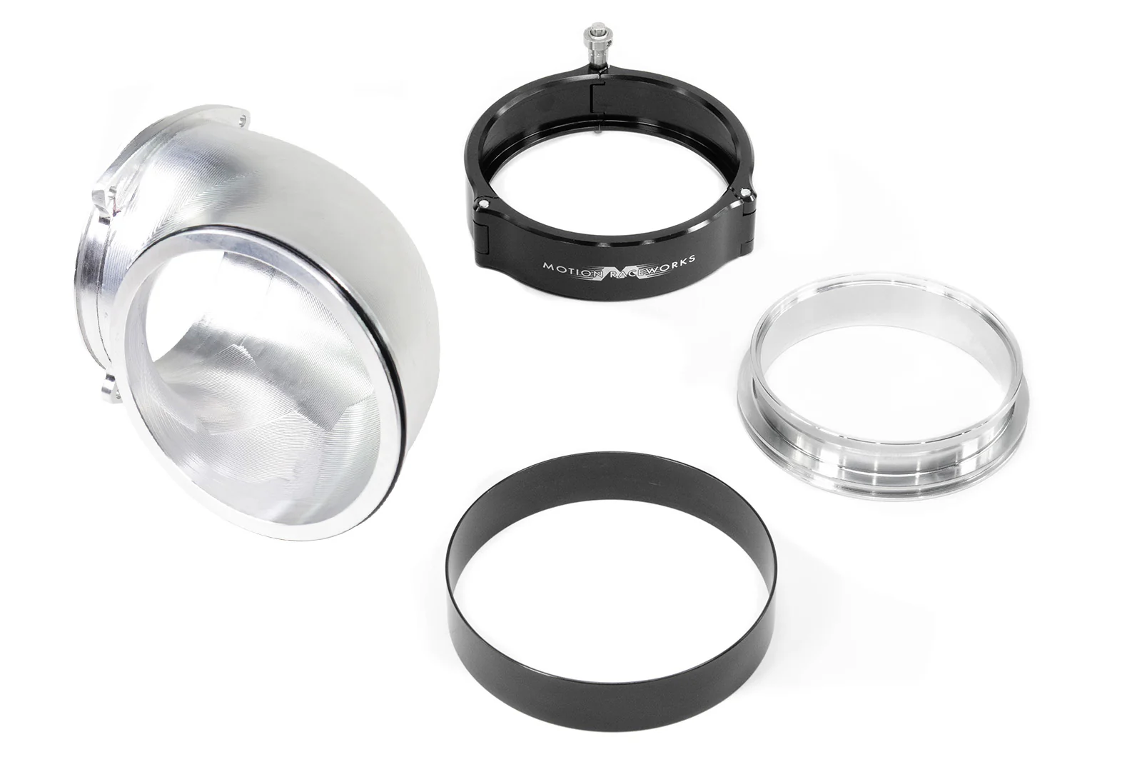 High Flow 90° Tight Radius 4" Quick Seal Attachment for ICON 102mm Throttle Body - BARE 10-14017 - Image 2