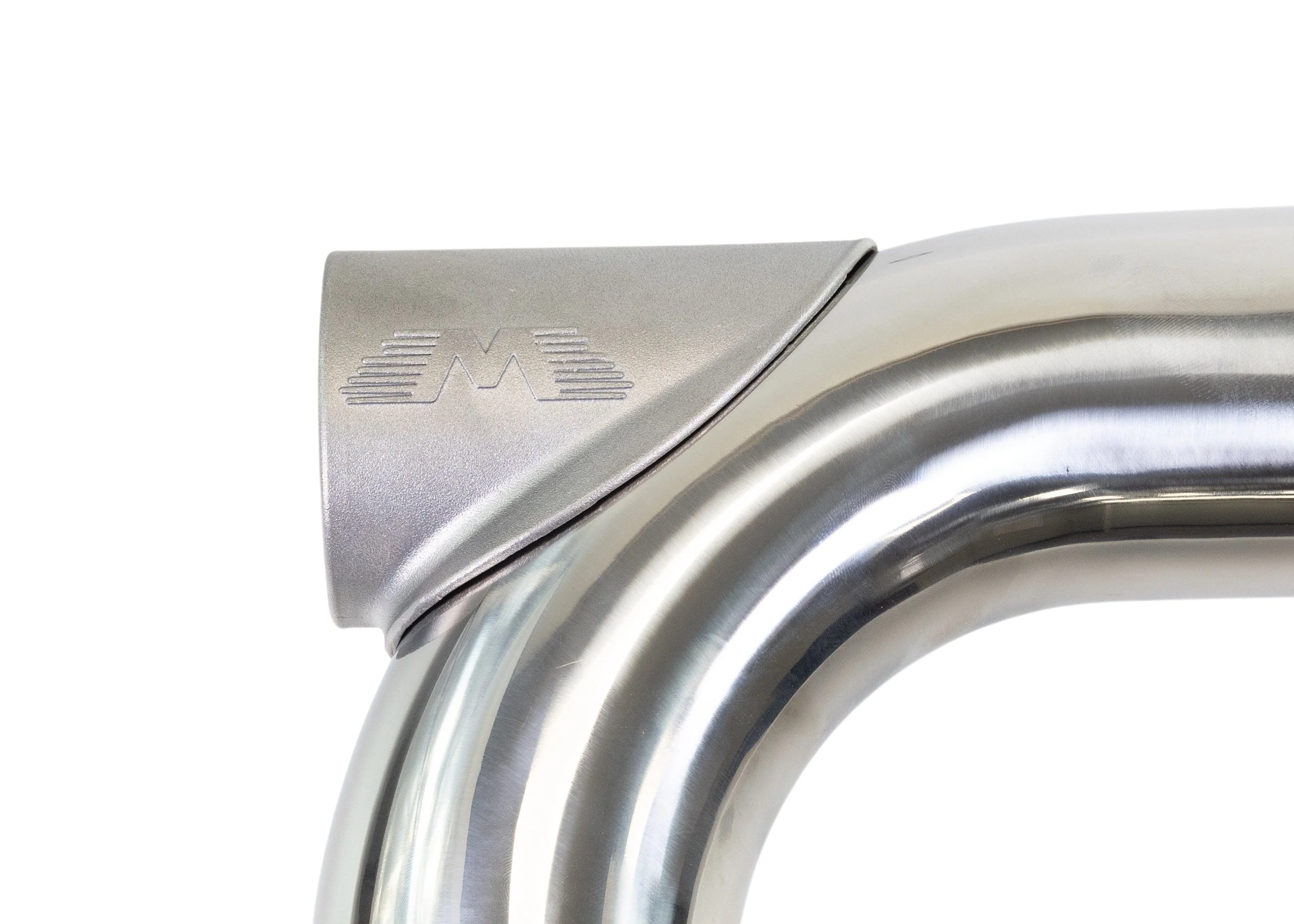 High Flow Wastegate Merge for 60/66mm Wastegate and 3" Tubing / 90° Bend  21-13002