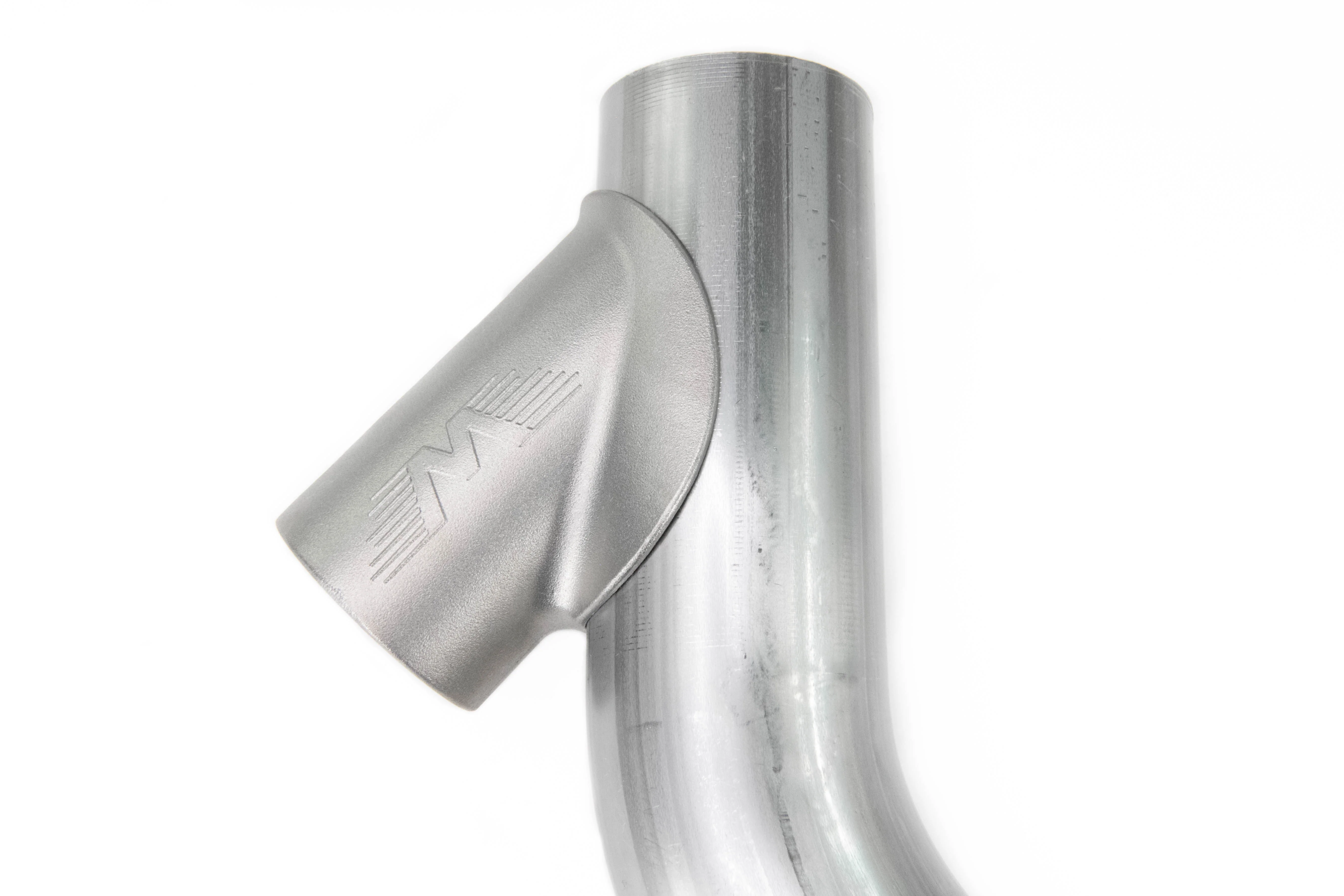 High Flow Wastegate Merge for 60/66mm Wastegate and 3" Tubing Straight 21-13001