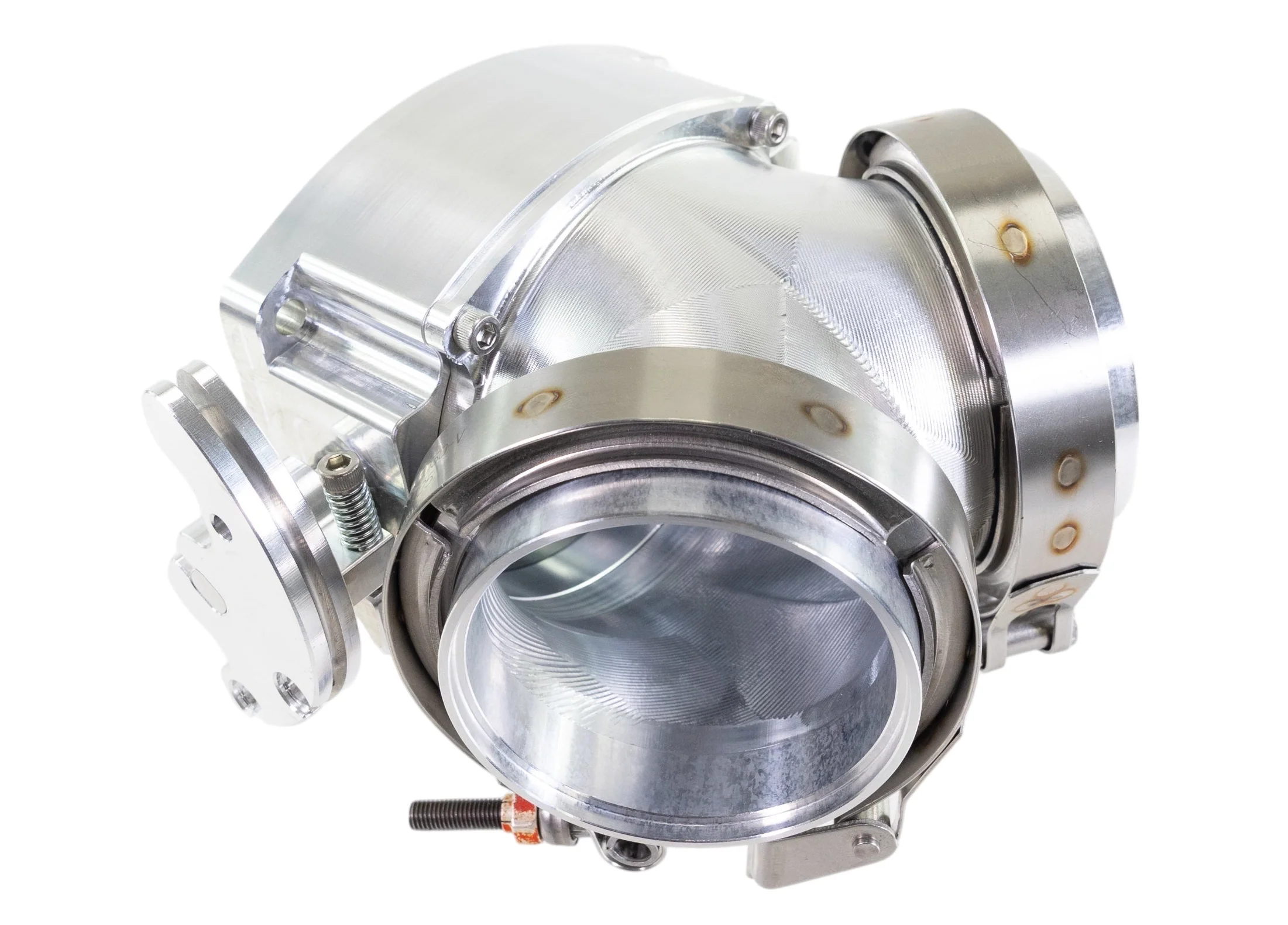 ICON Race 102/105mm LS Cable Drive Throttle Body (Bare Finish) w/ Interchangeable Connection - Image 10