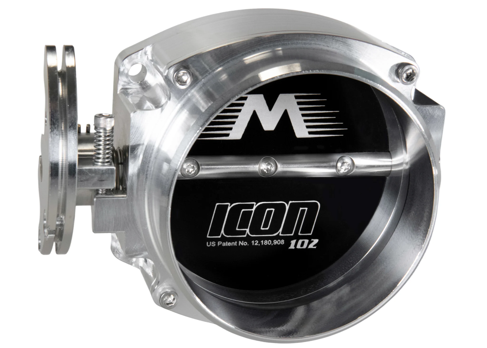 ICON Race 102/105mm LS Cable Drive Throttle Body (Bare Finish) w/ Interchangeable Connection - Image 2