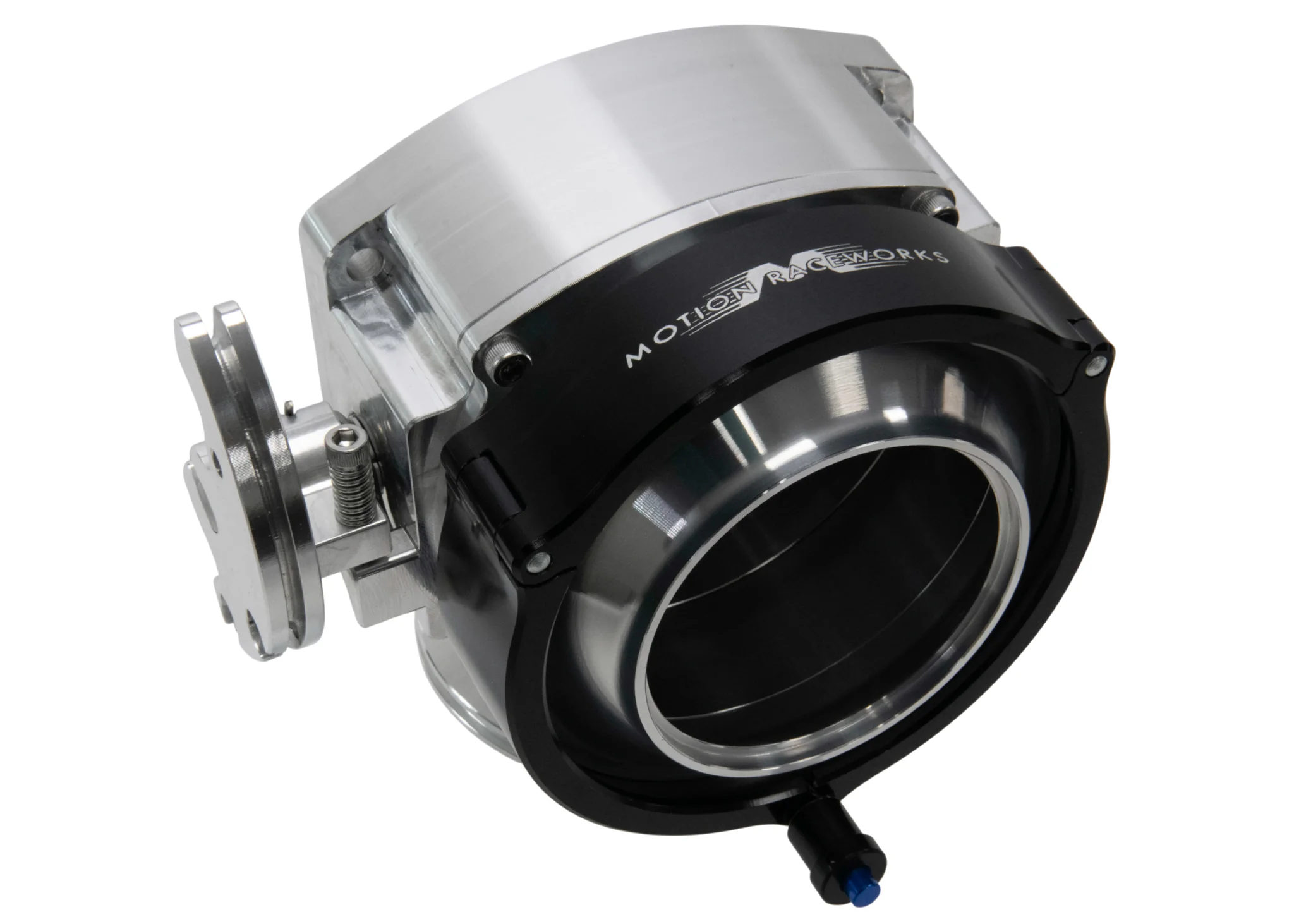 ICON Race 102/105mm LS Cable Drive Throttle Body (Bare Finish) w/ Interchangeable Connection - Image 4