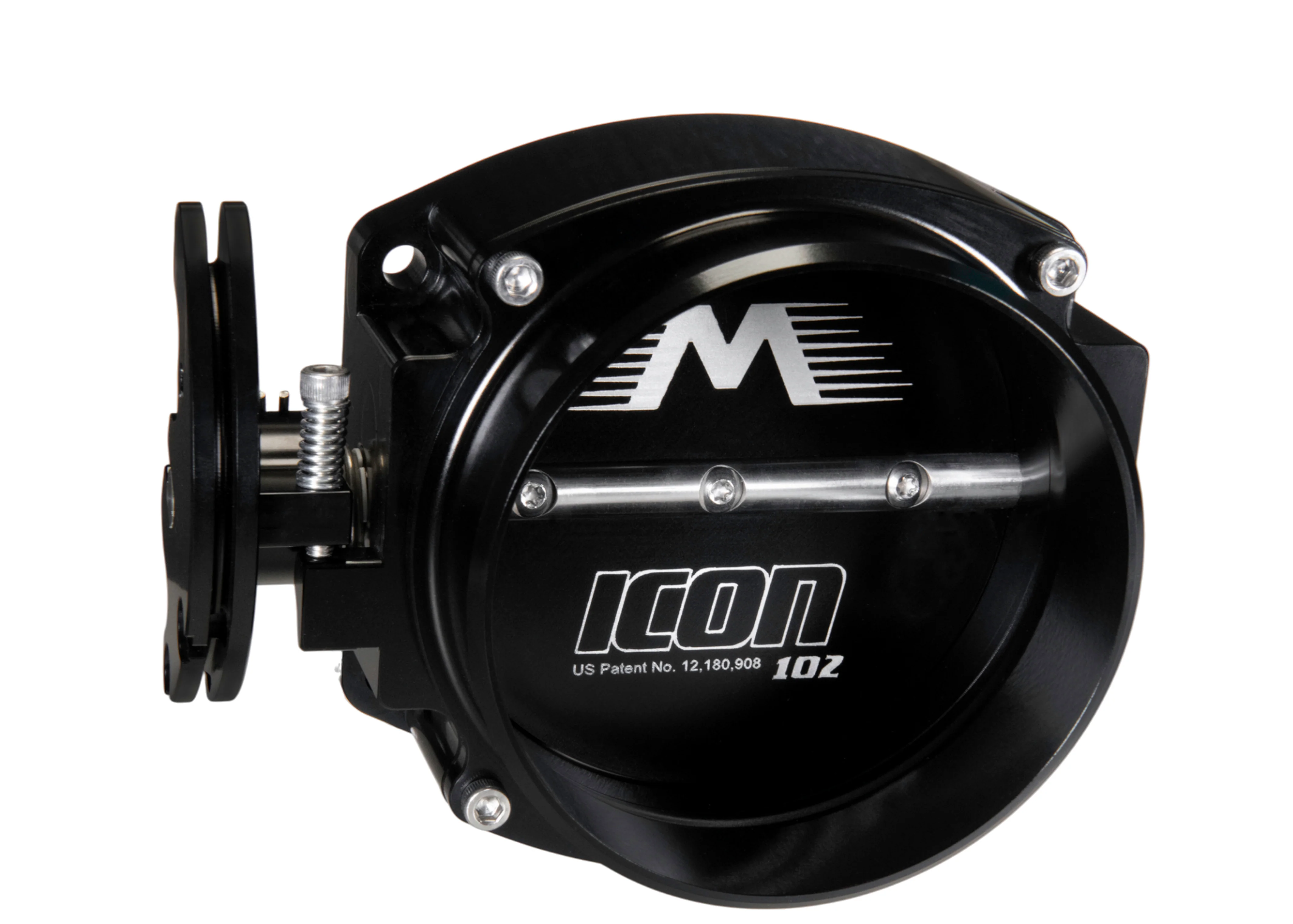 ICON Race 102/105mm LS Cable Drive Throttle Body (Black) w/ Interchangeable Connection