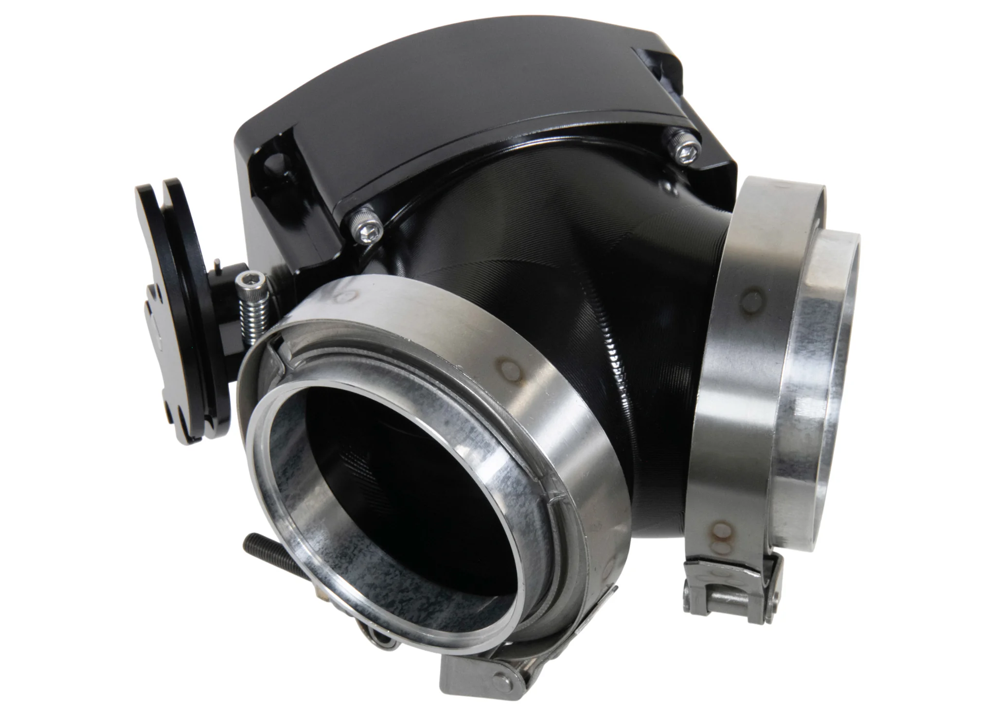 ICON Race 102/105mm LS Cable Drive Throttle Body (Black) w/ Interchangeable Connection - Image 10
