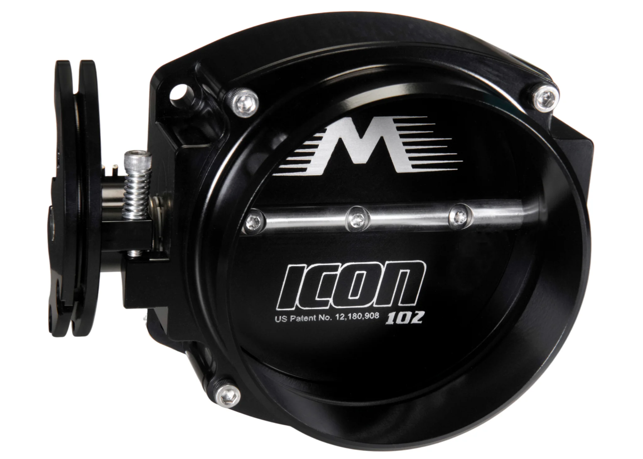 ICON Race 102/105mm LS Cable Drive Throttle Body (Black) w/ Interchangeable Connection - Image 2