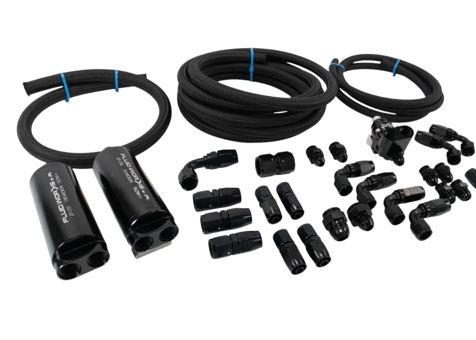 Extreme Swap Fuel System Plumbing Kit Dual 8AN Feed (Just add up to 6gpm pump) - Image 4