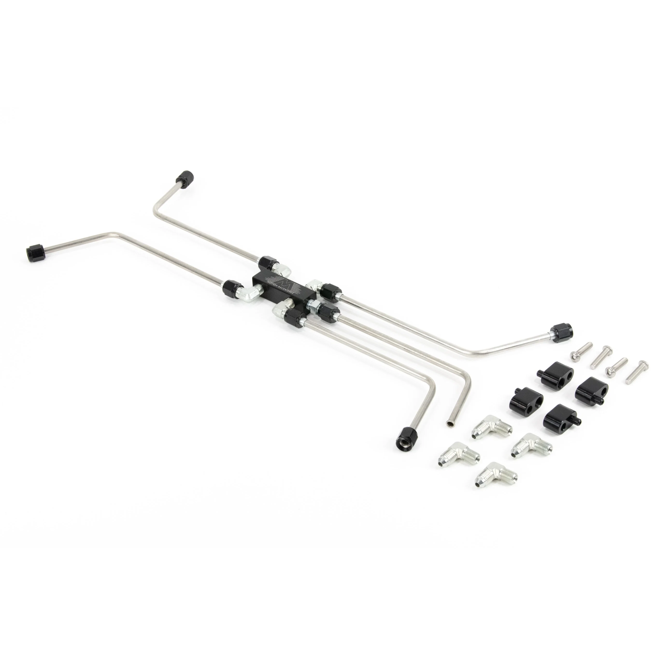 Motion Raceworks LS Stainless Coolant Crossover Steel Steam Vent Kit 10-10005 - Image 7