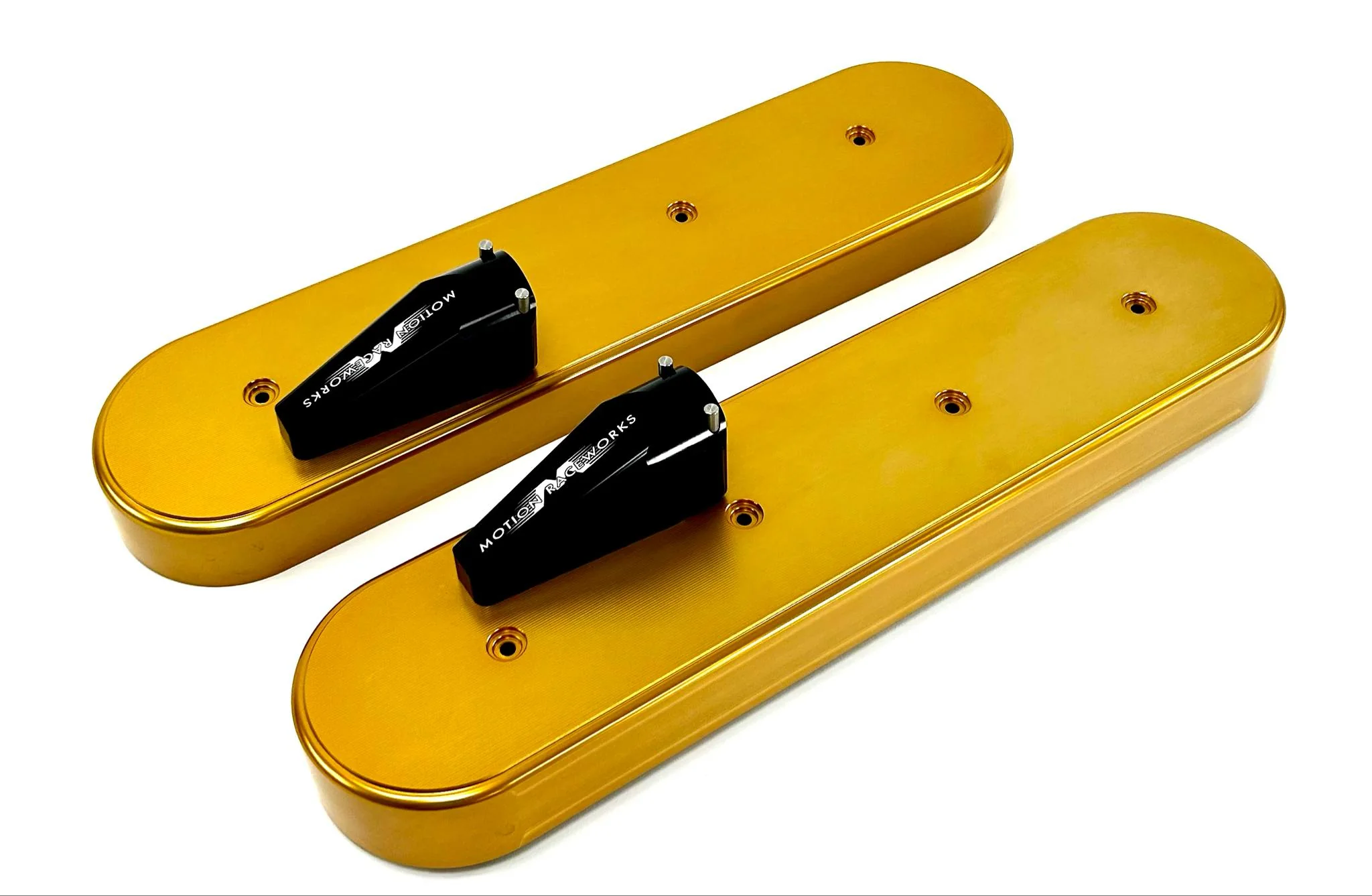 LS Xtra Clearance Race Gold Anodized Billet Valve Covers - Image 3
