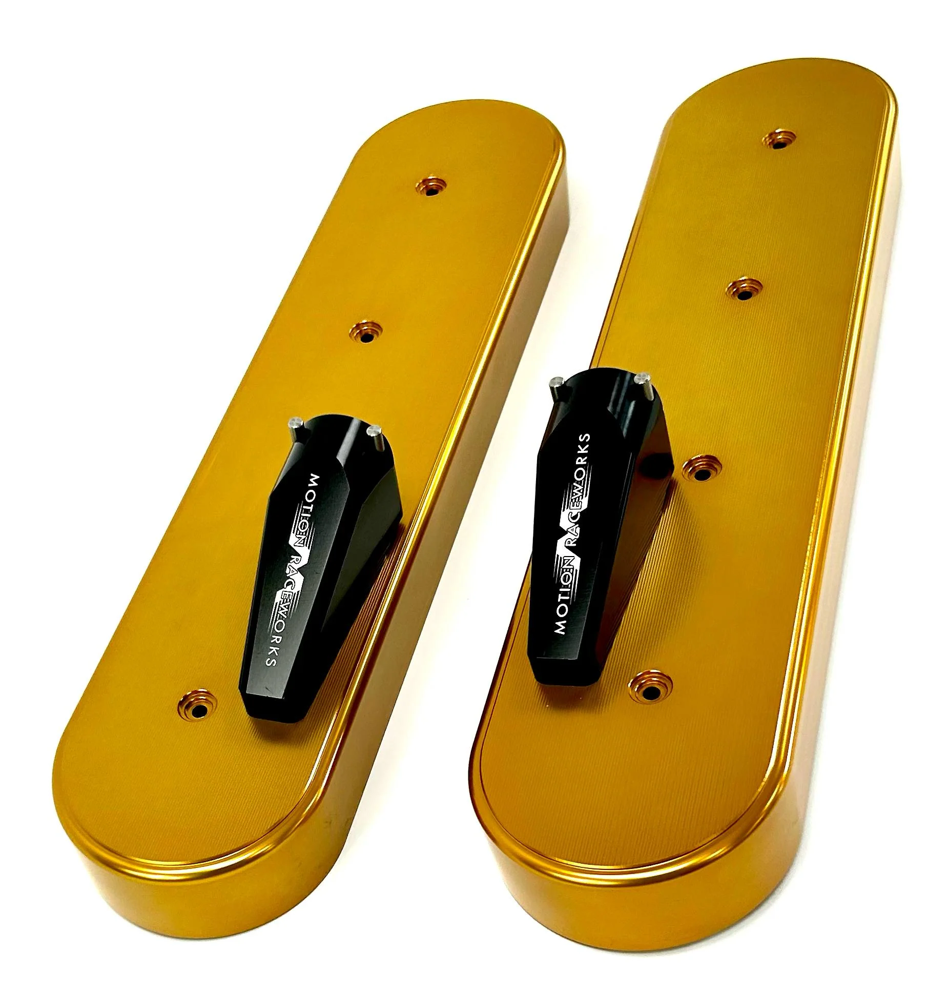 LS Xtra Clearance Race Gold Anodized Billet Valve Covers - Image 4