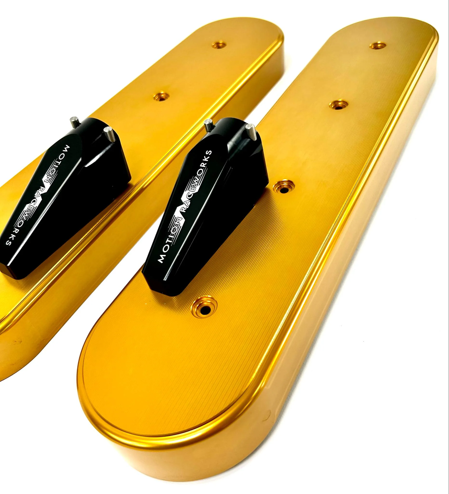 LS Xtra Clearance Race Gold Anodized Billet Valve Covers - Image 5