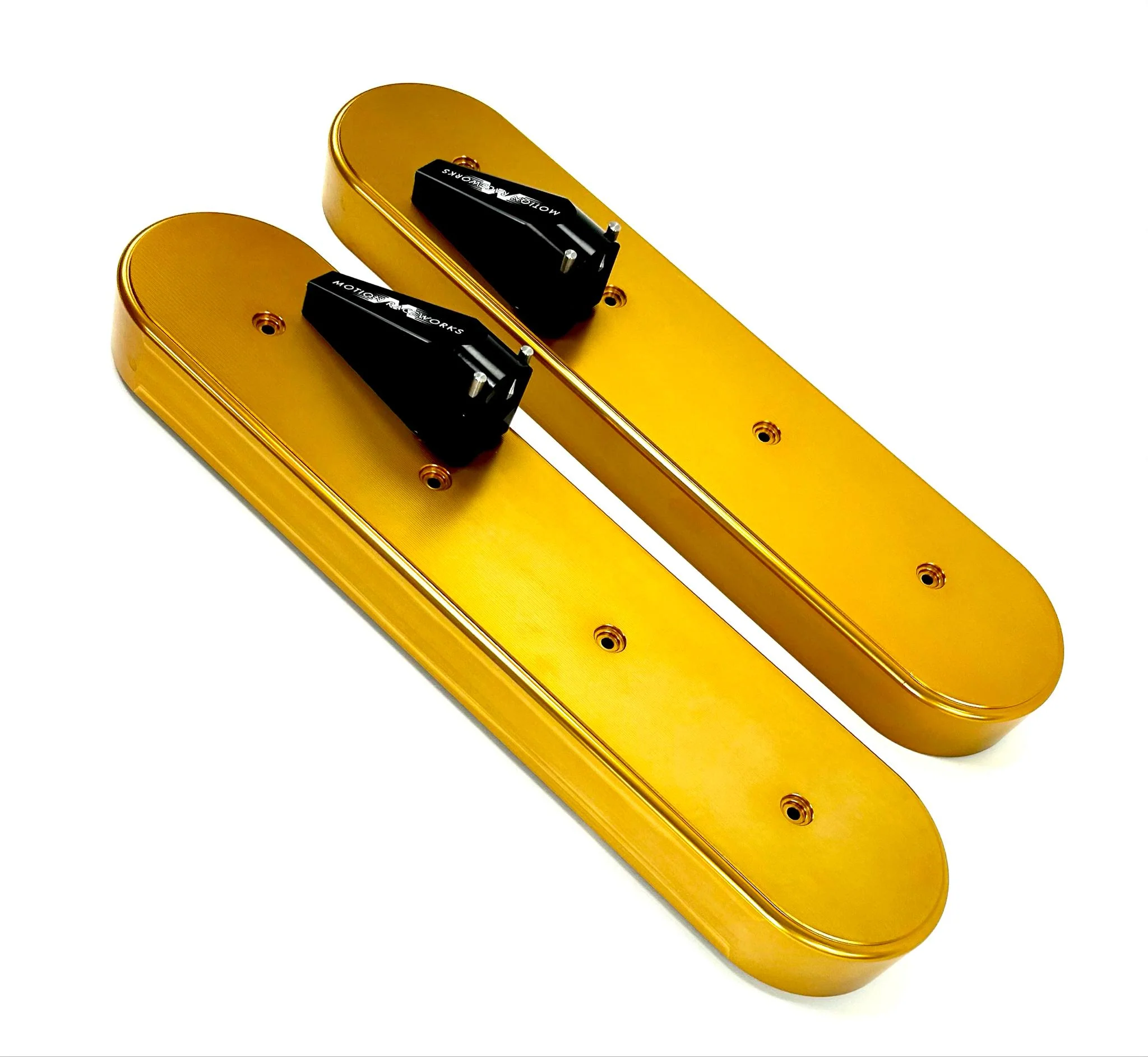 LS Xtra Clearance Race Gold Anodized Billet Valve Covers - Image 6