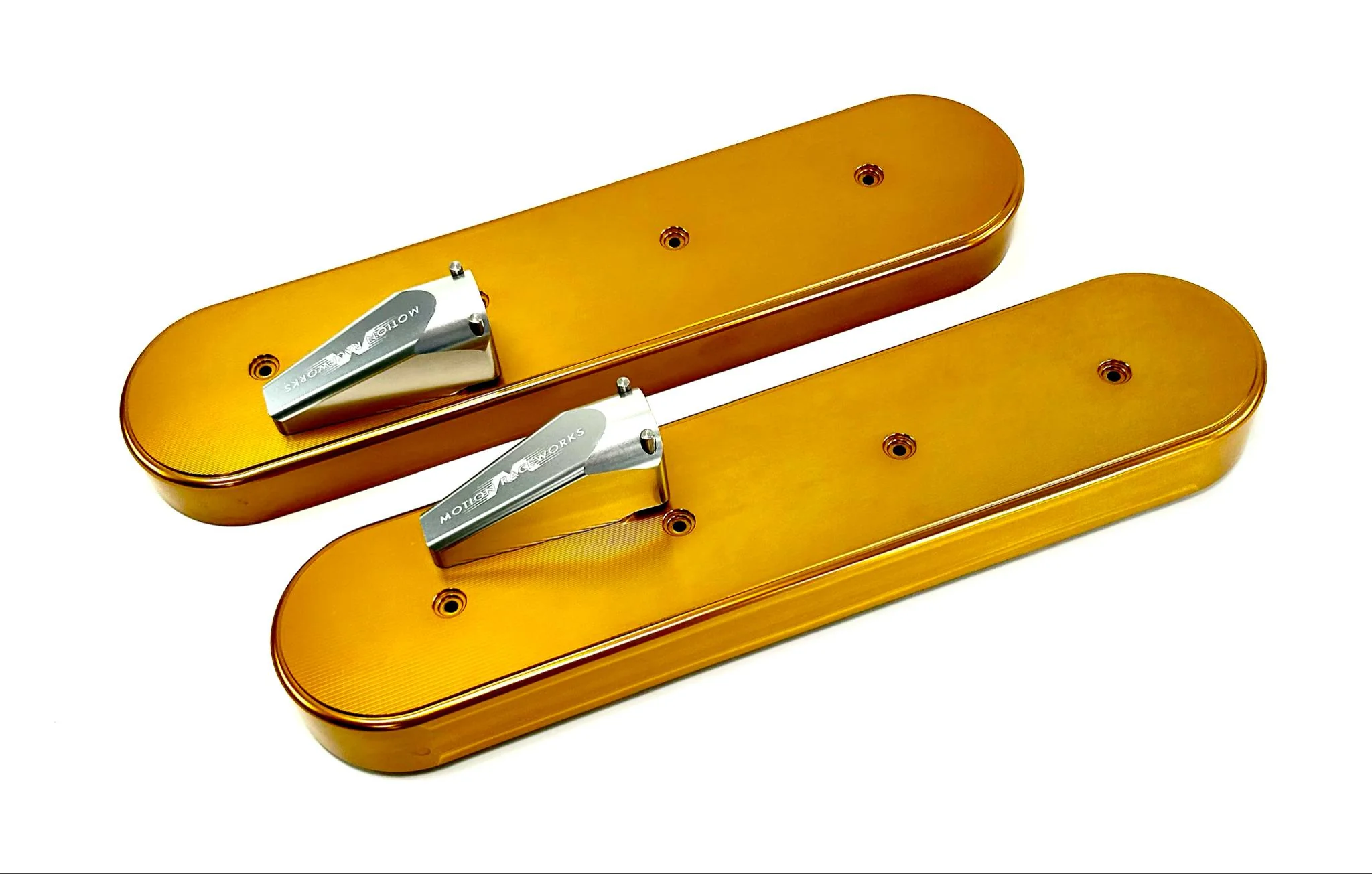 LS Xtra Clearance Race Gold Anodized Billet Valve Covers - Image 8