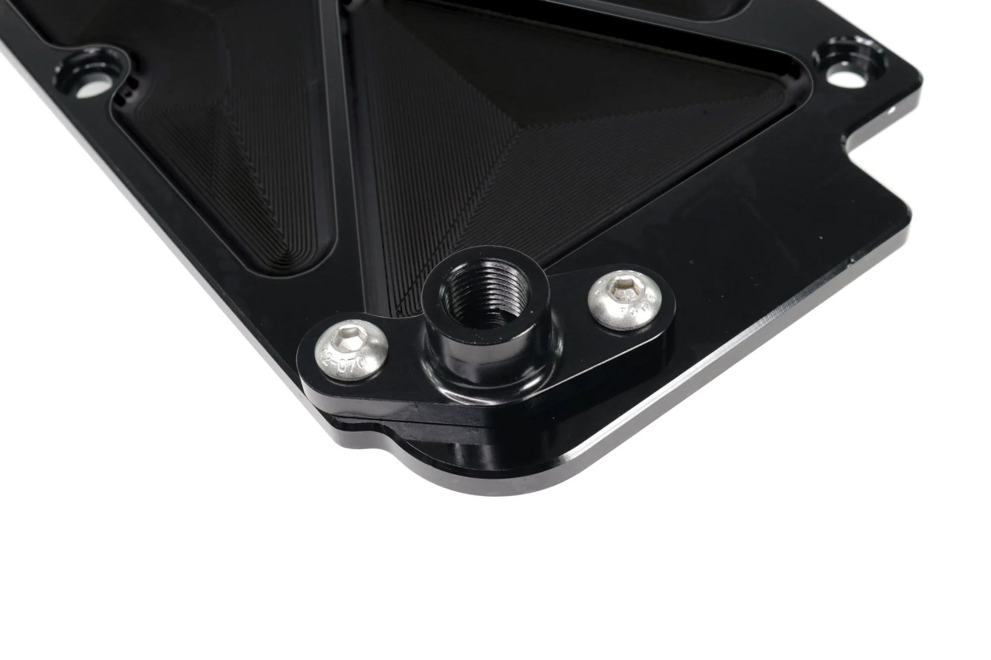Motion Billet Gen 4 Billet Valley Cover (Black Anodized) 10-10033BLK - Image 3