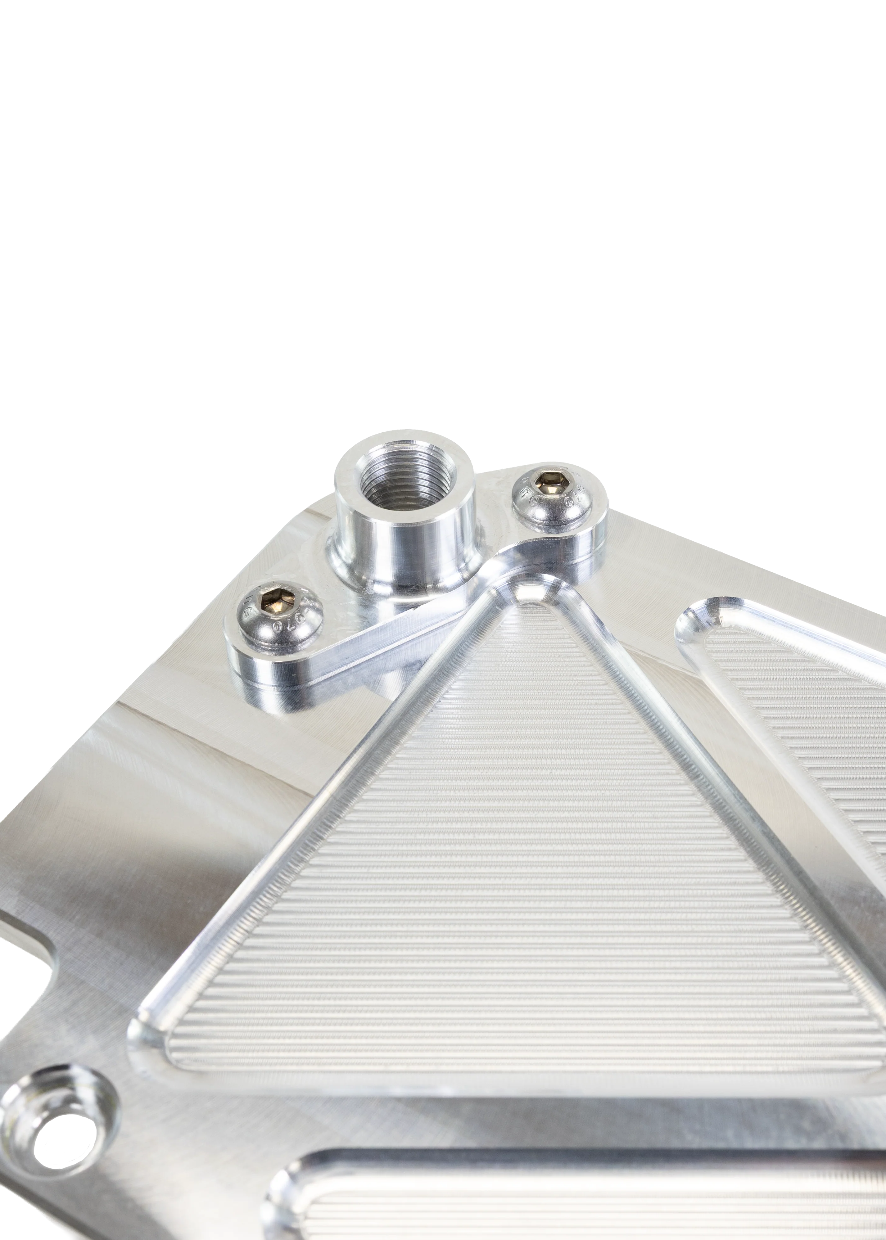 Motion Billet Gen 4 Billet Valley Cover Oil Pressure Port 10-10034 - Image 4