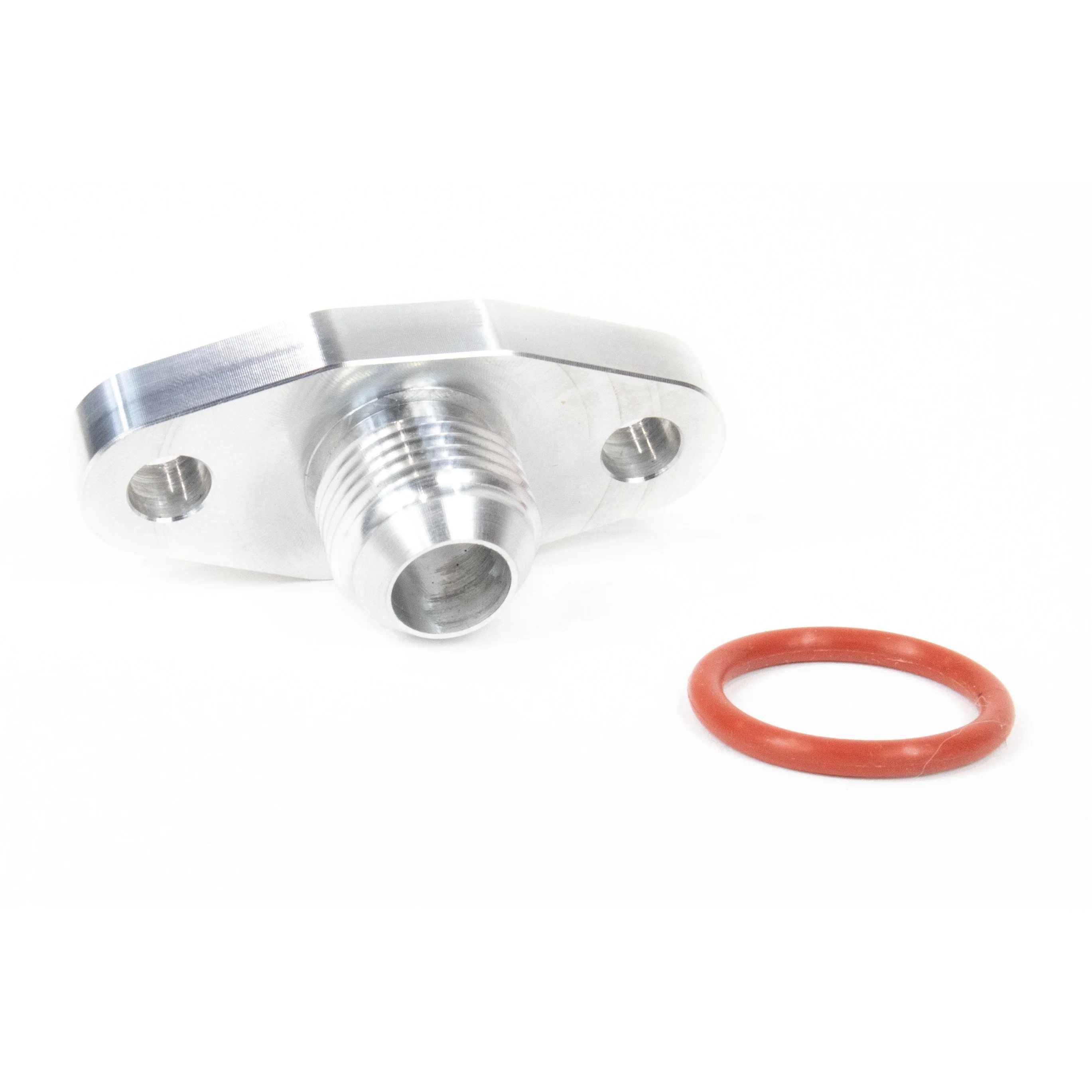 Motion Billet T4 T6 Turbo Drain Oil Flange 10AN - Image 3