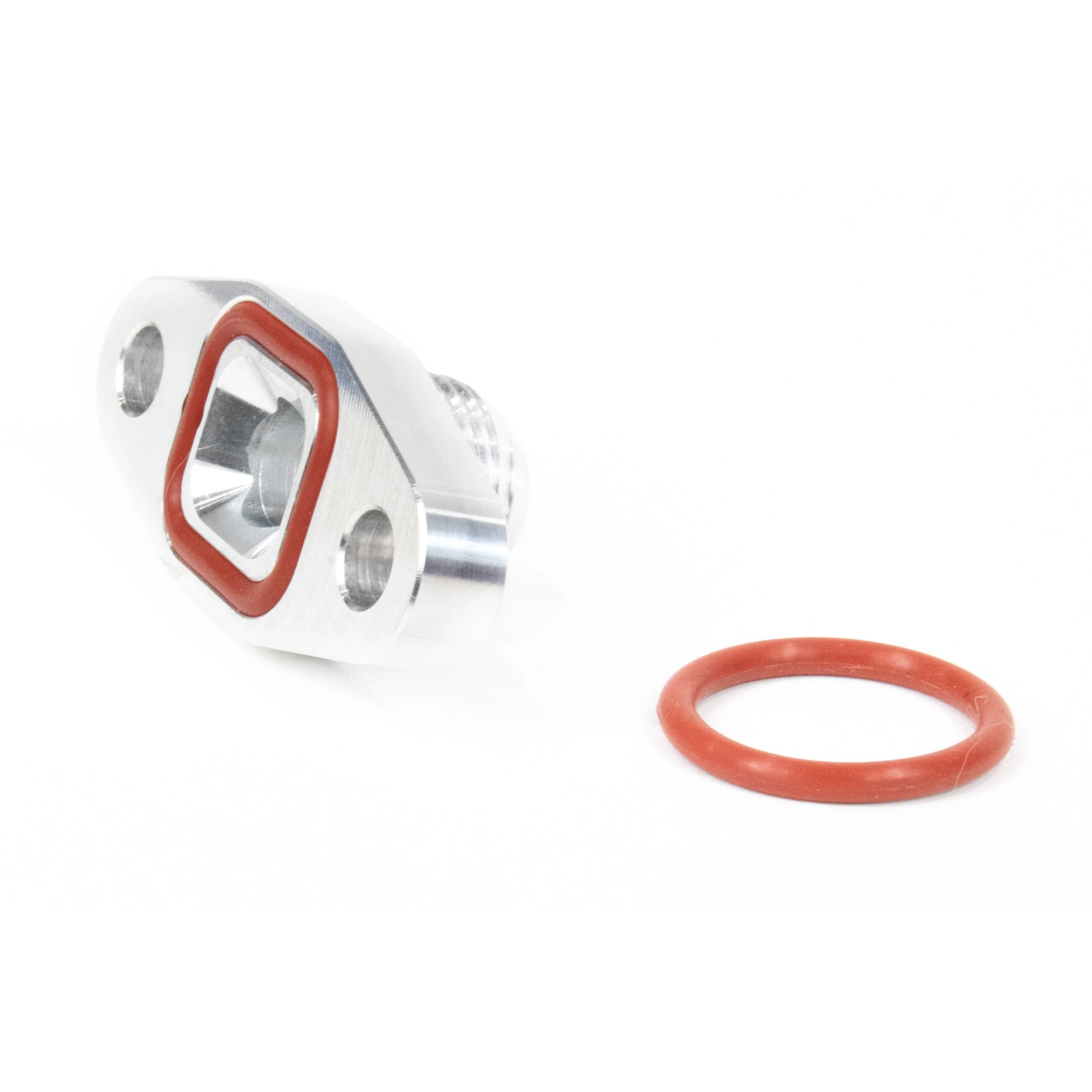 Motion Billet T4 T6 Turbo Drain Oil Flange 10AN - Image 4