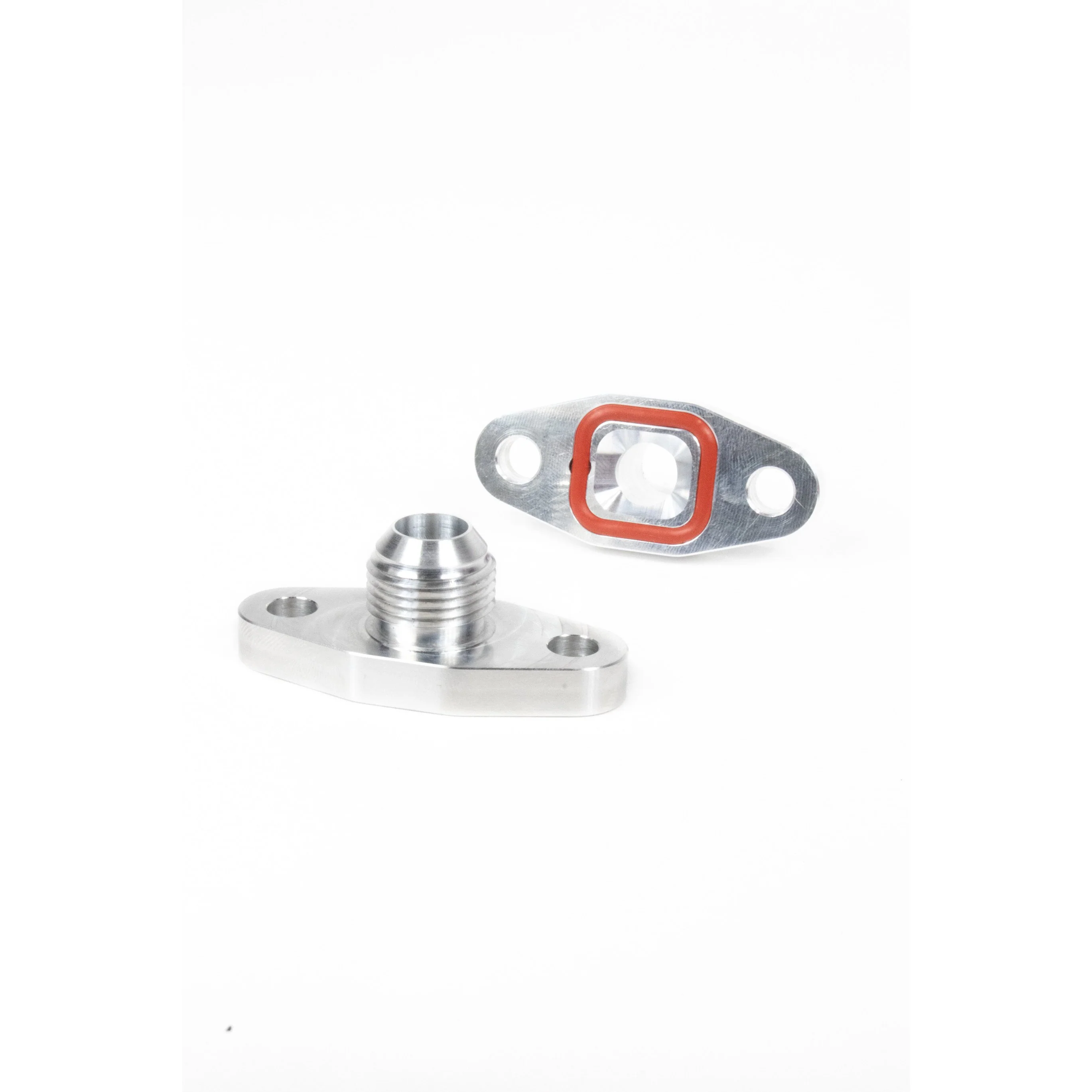 Motion Billet T4 T6 Turbo Drain Oil Flange 10AN - Image 5