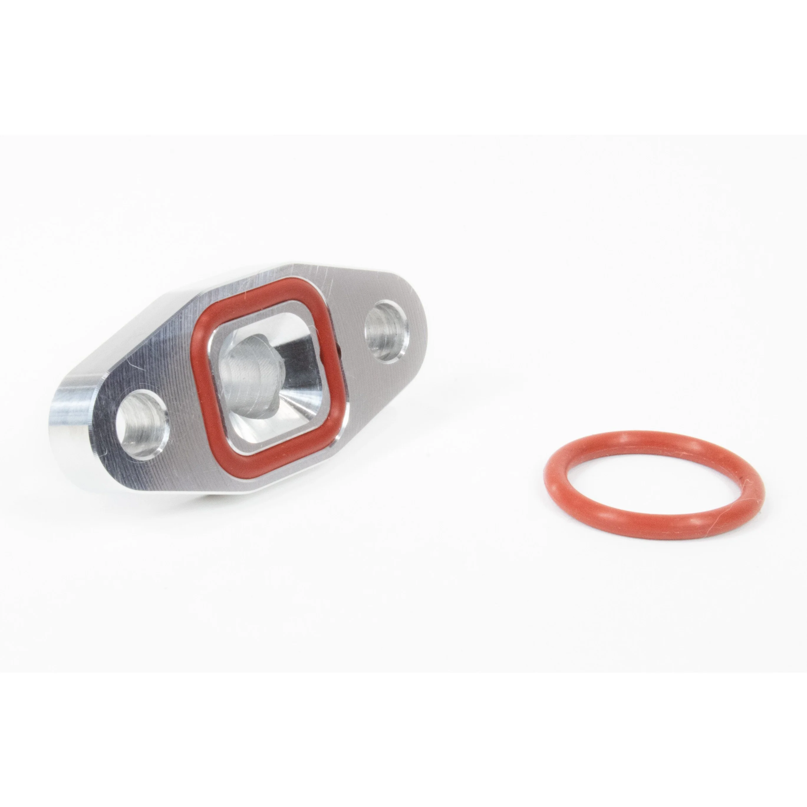 Motion Billet T4 T6 Turbo Drain Oil Flange 10AN - Image 6