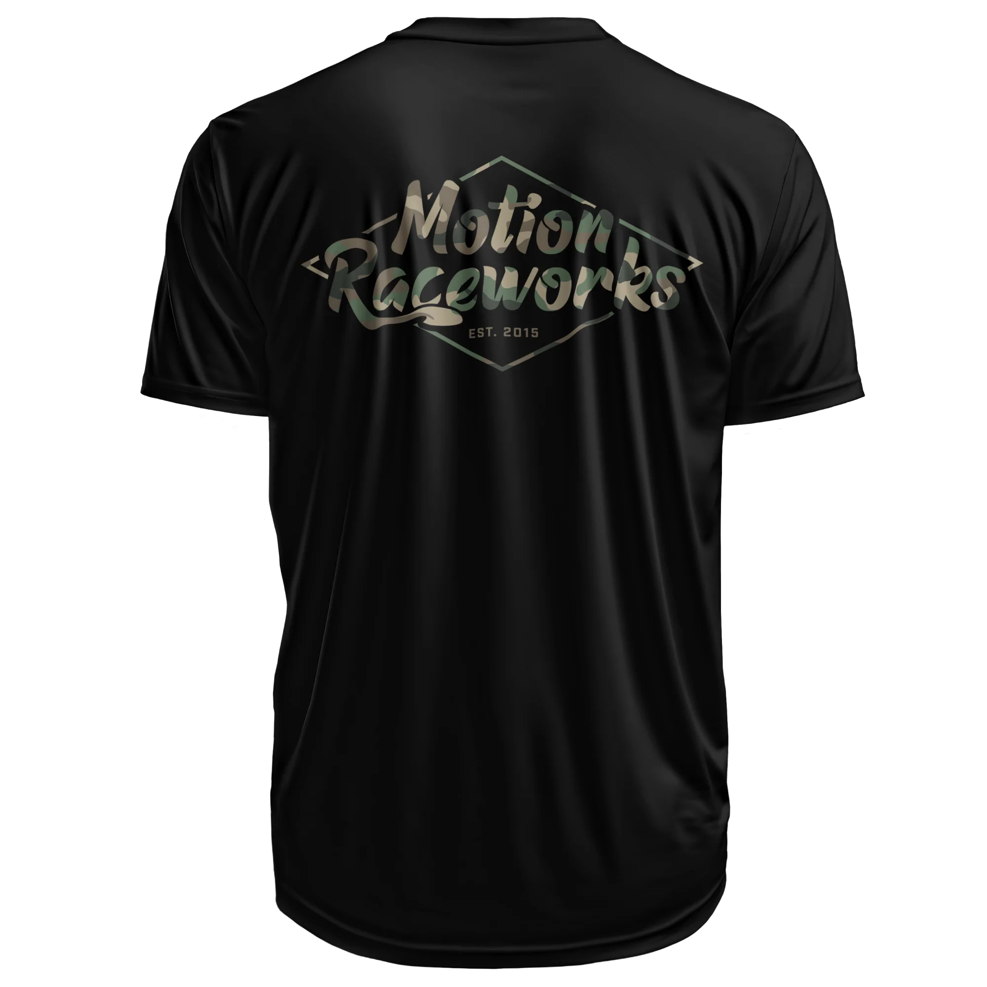 Motion Camoflauge Black Shirt District - Image 3