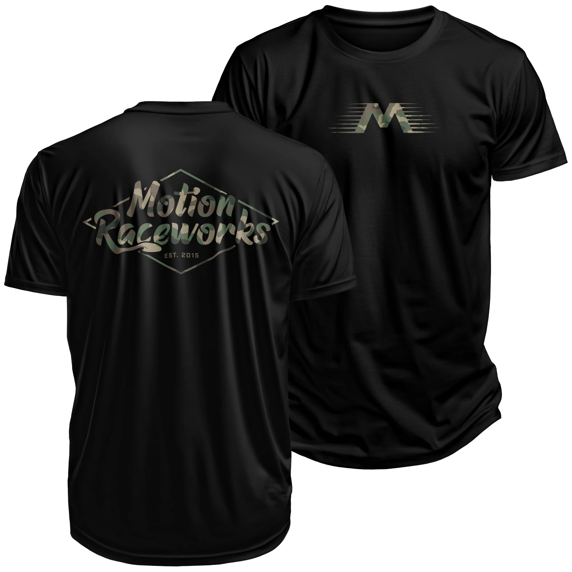 Motion Camoflauge Black Shirt District - Image 6
