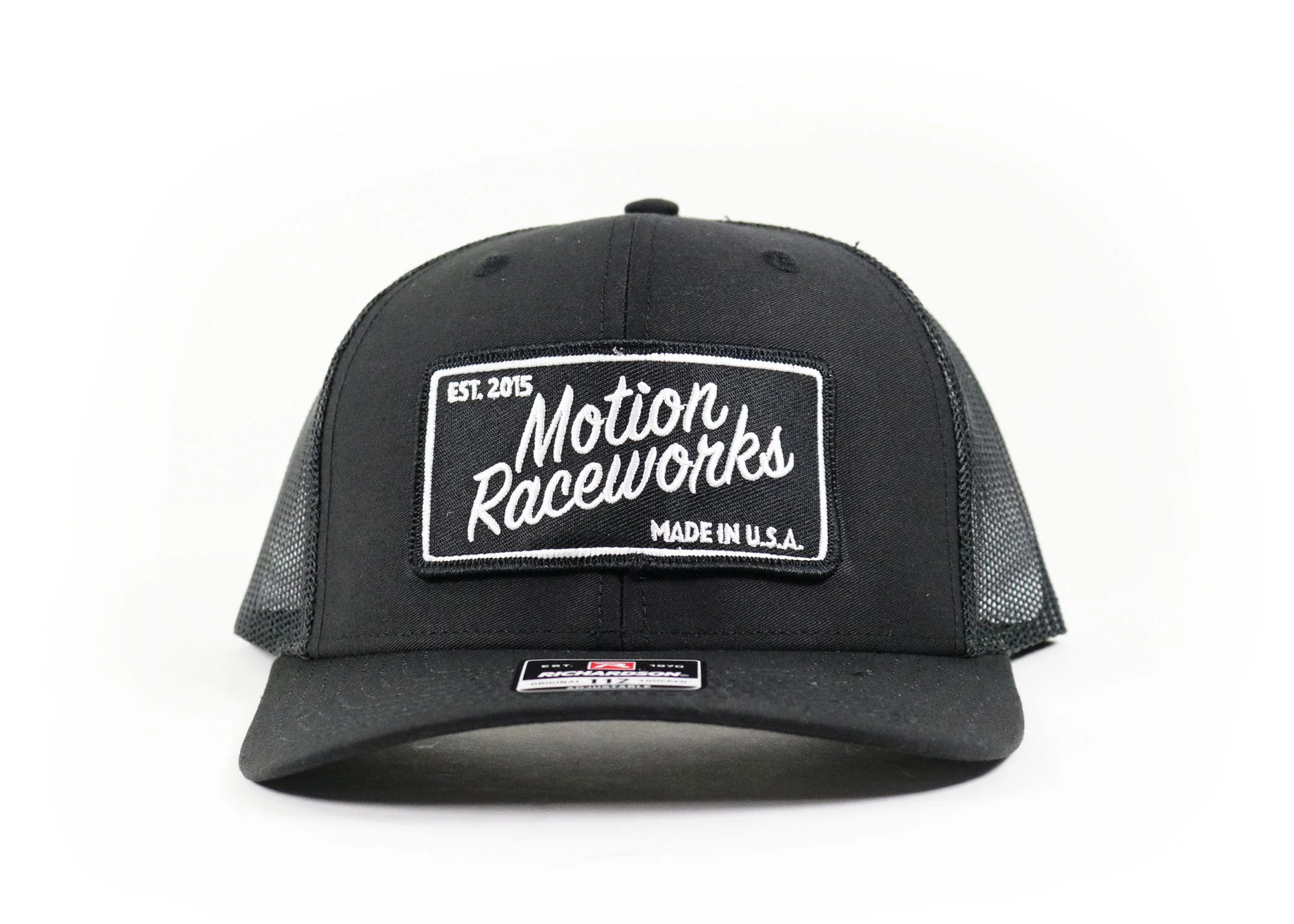 Motion Heritage Hat Black/Black Snapback XL (Extra Large) - Image 3