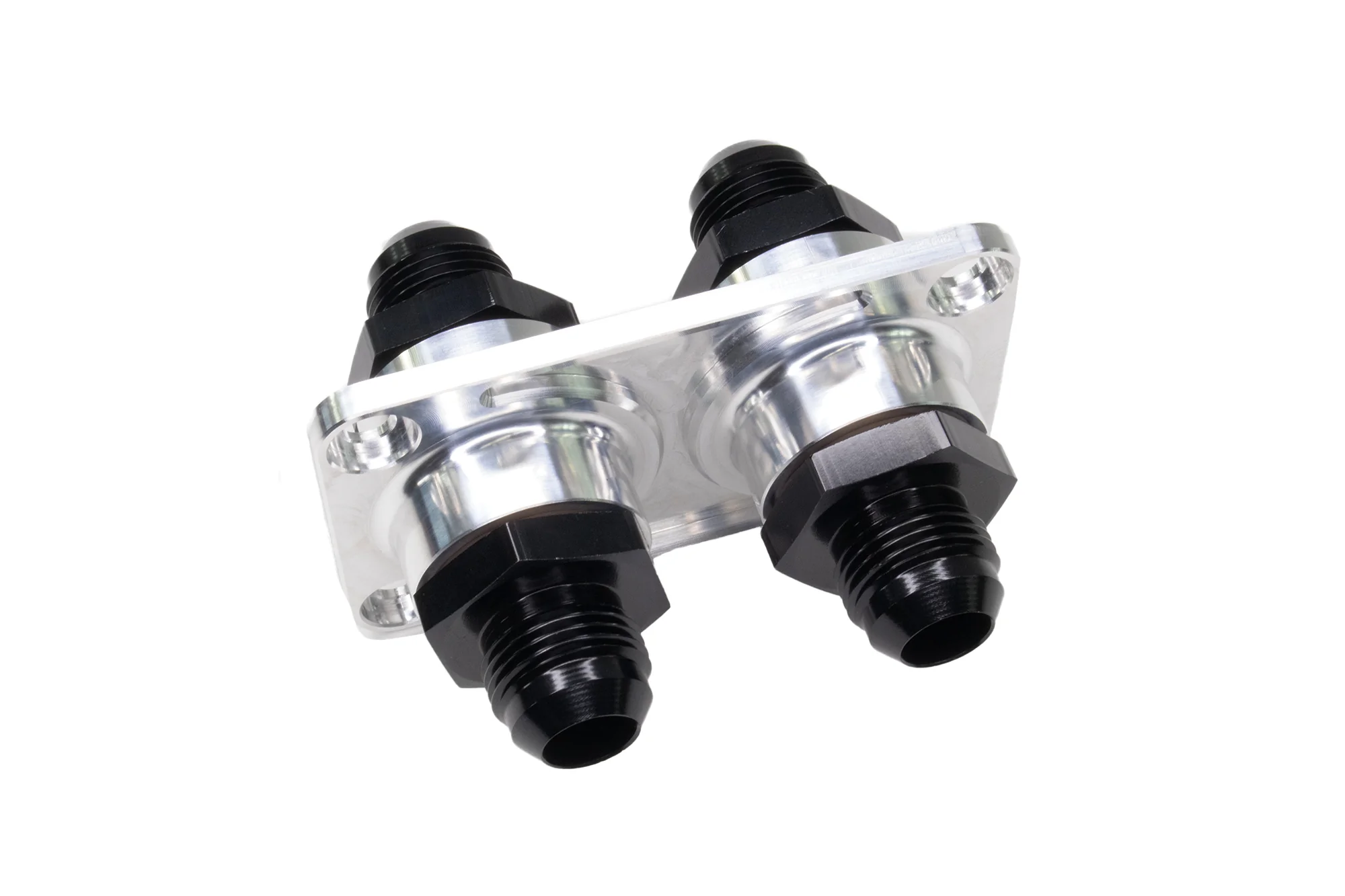 Motion Raceworks Billet Intercooler Water Pass Thru 12AN 16AN 20AN Hose Barb - Image 8