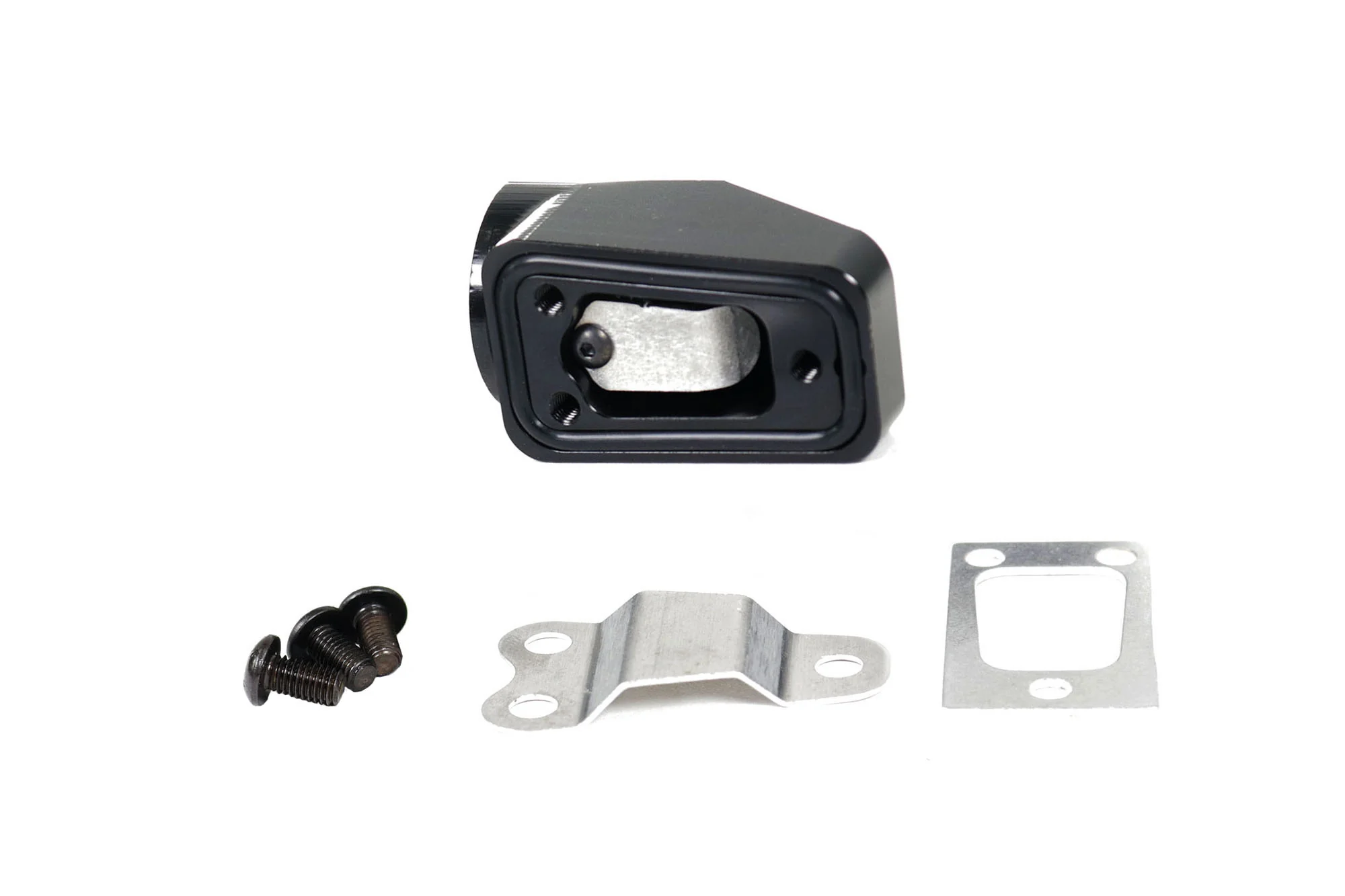 Motion Raceworks Billet Valve Cover Breather / Oil Drain Black Anodized (Single) - Image 2