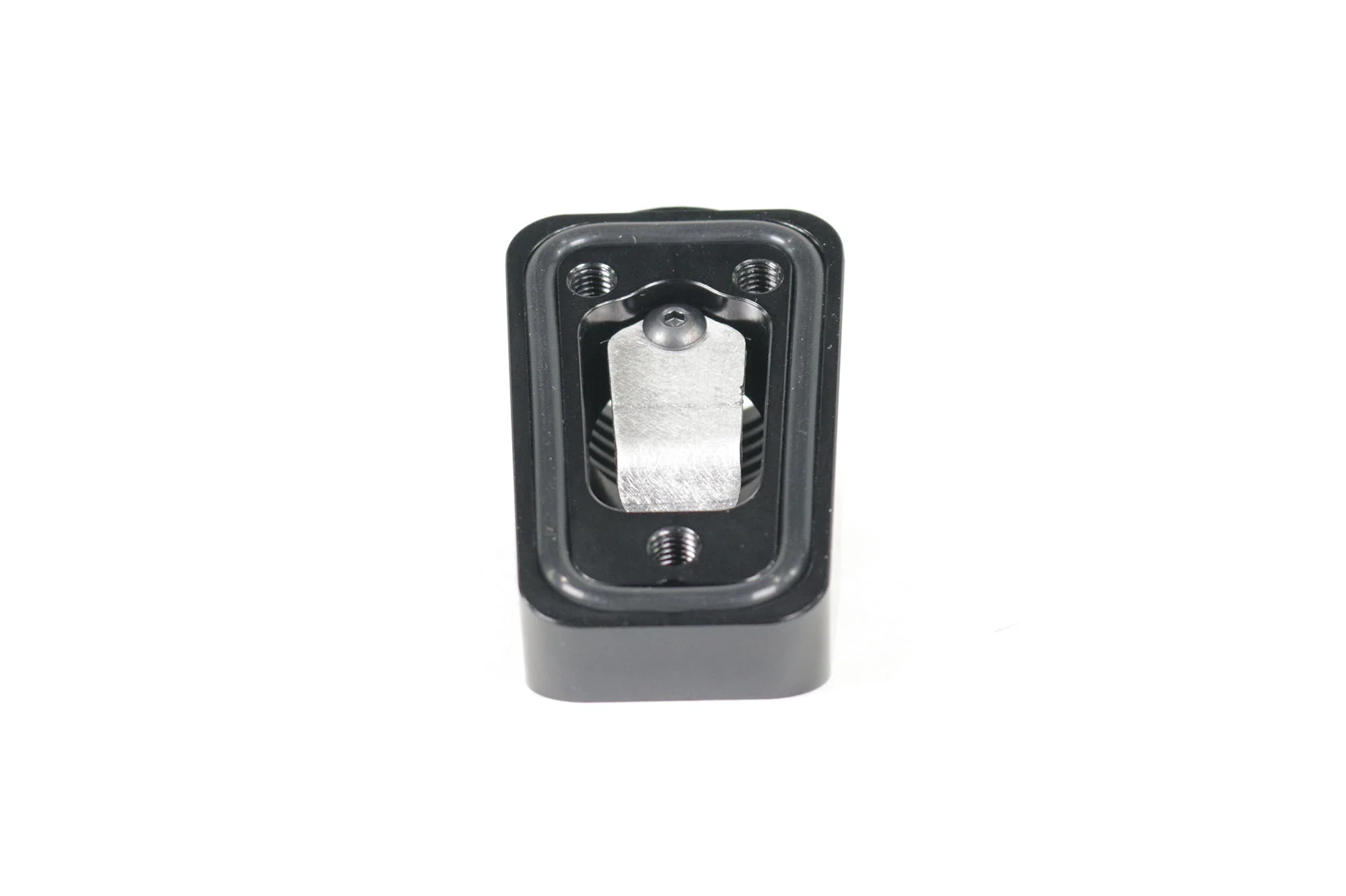 Motion Raceworks Billet Valve Cover Breather / Oil Drain Black Anodized (Single) - Image 3