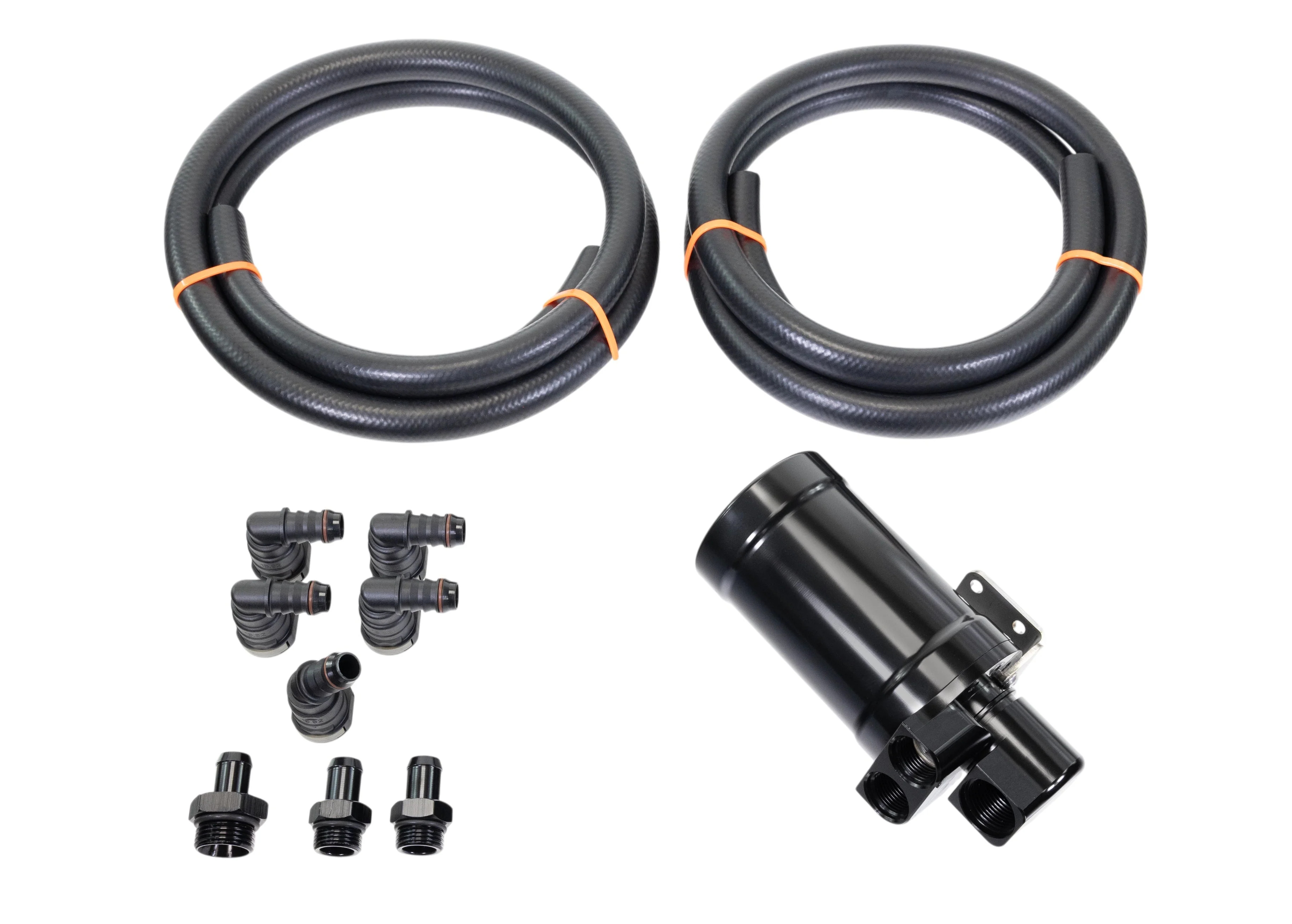 Motion Raceworks F150 2 Stage Active Billet Closed System Catch Can Coyote Kit