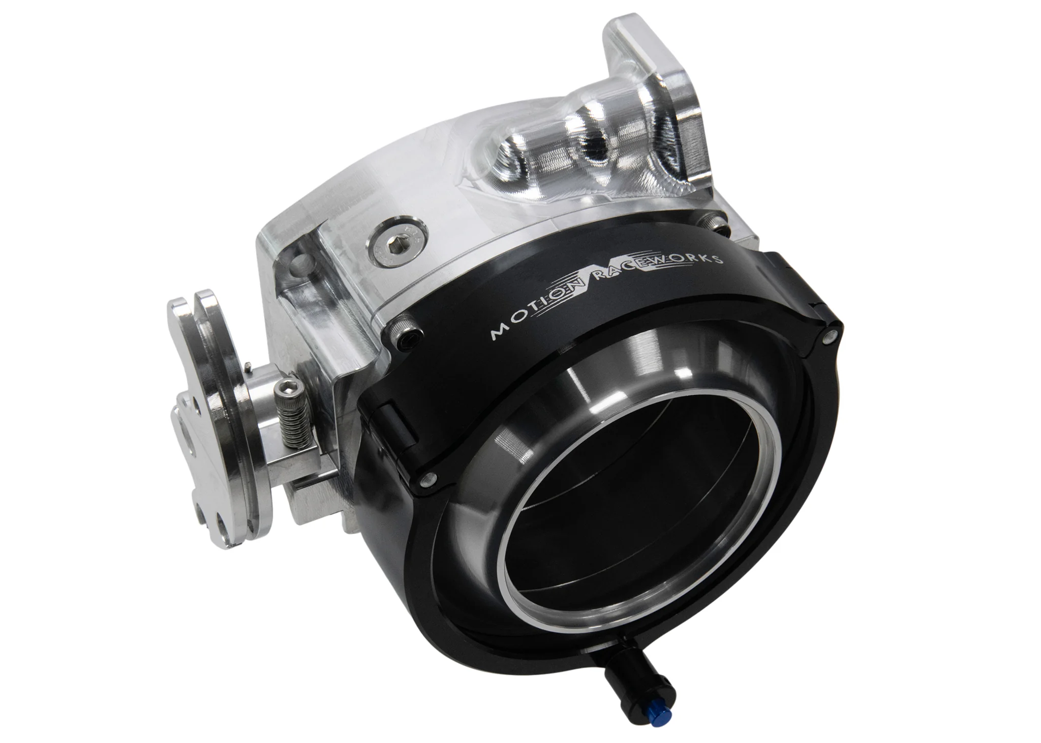 ICON 92/95mm LS Cable Drive Throttle Body (Bare Finish) w/ Interchangeable Connection - Image 3