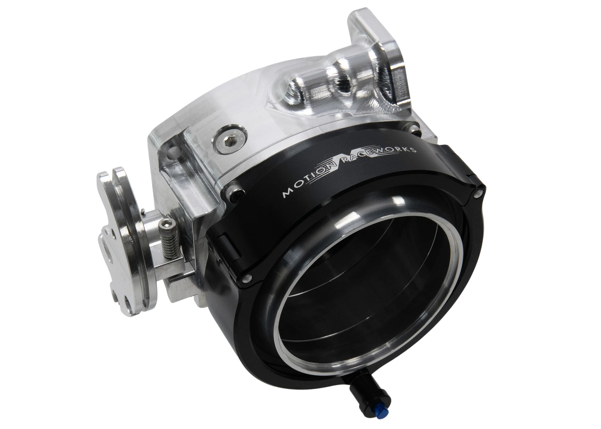 ICON 92/95mm LS Cable Drive Throttle Body (Bare Finish) w/ Interchangeable Connection - Image 4
